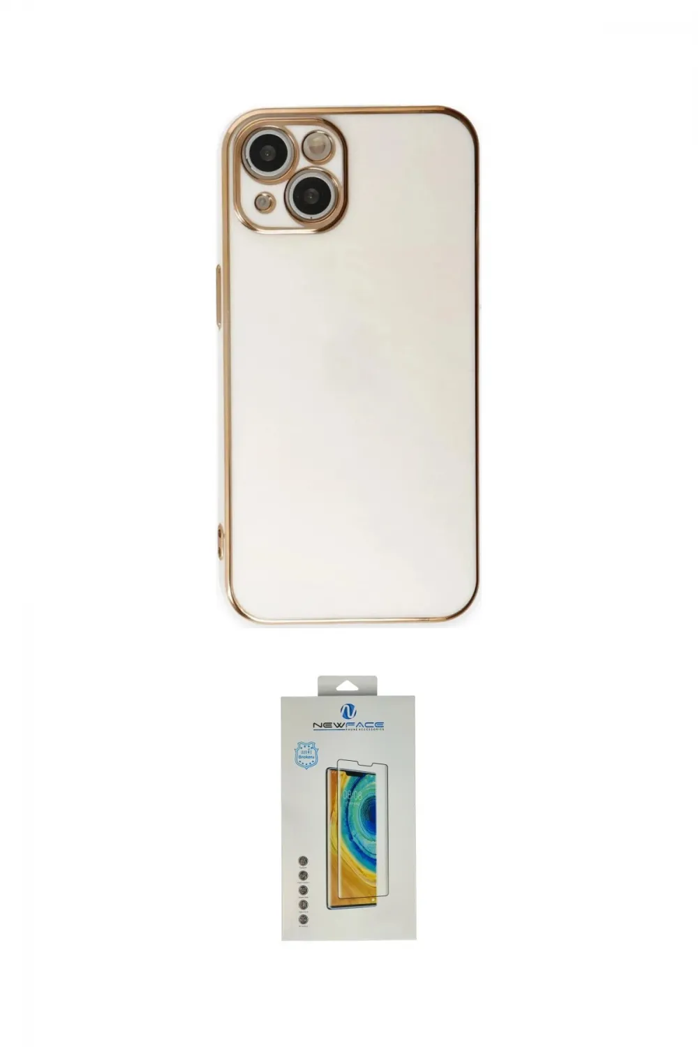ieg™ iPhone 15 Kılıf Yankı Serisi - Siyah Polymer Nano Ekran Koruyucu