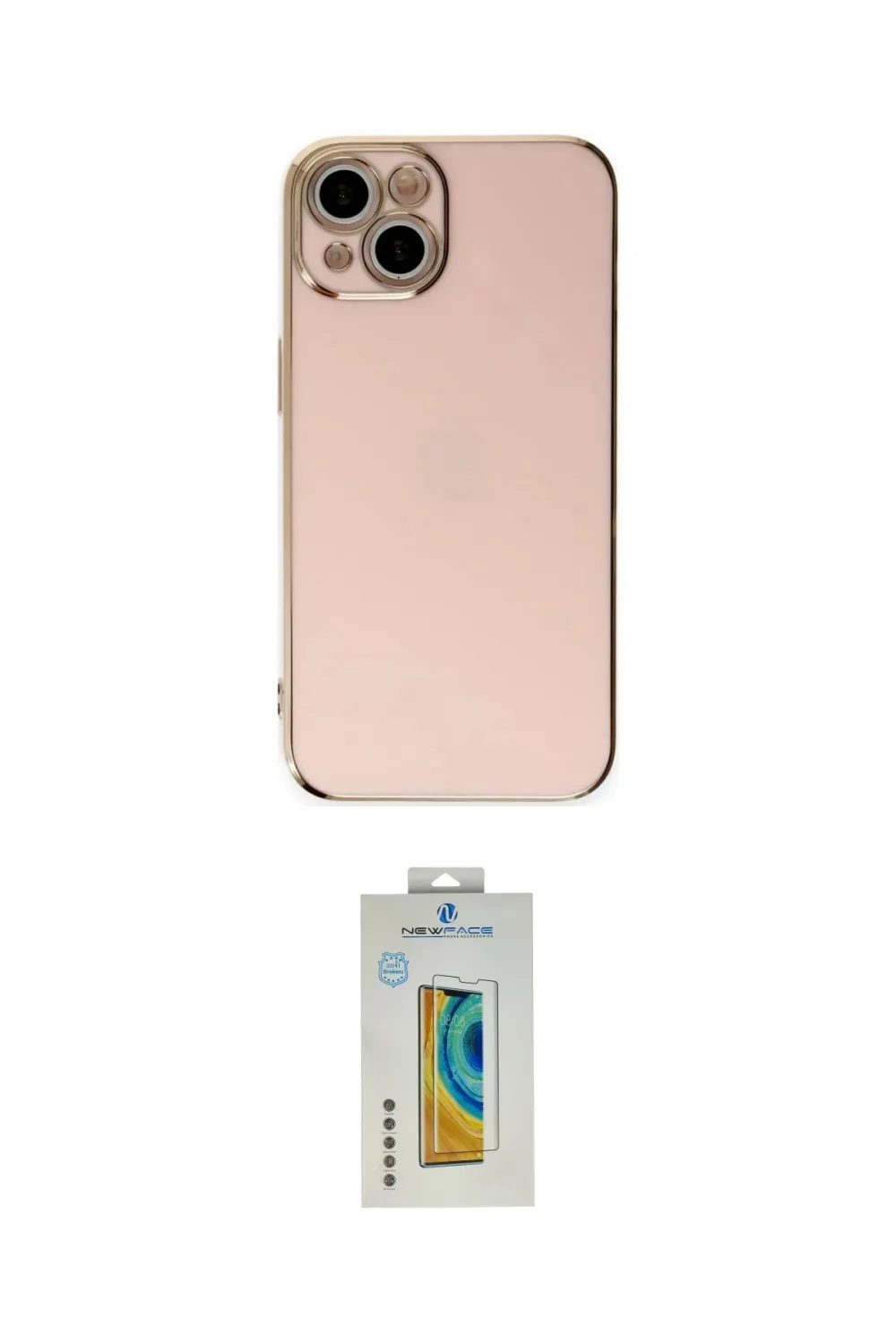 ieg™ iPhone 15 Kılıf Yankı Serisi - Siyah Polymer Nano Ekran Koruyucu