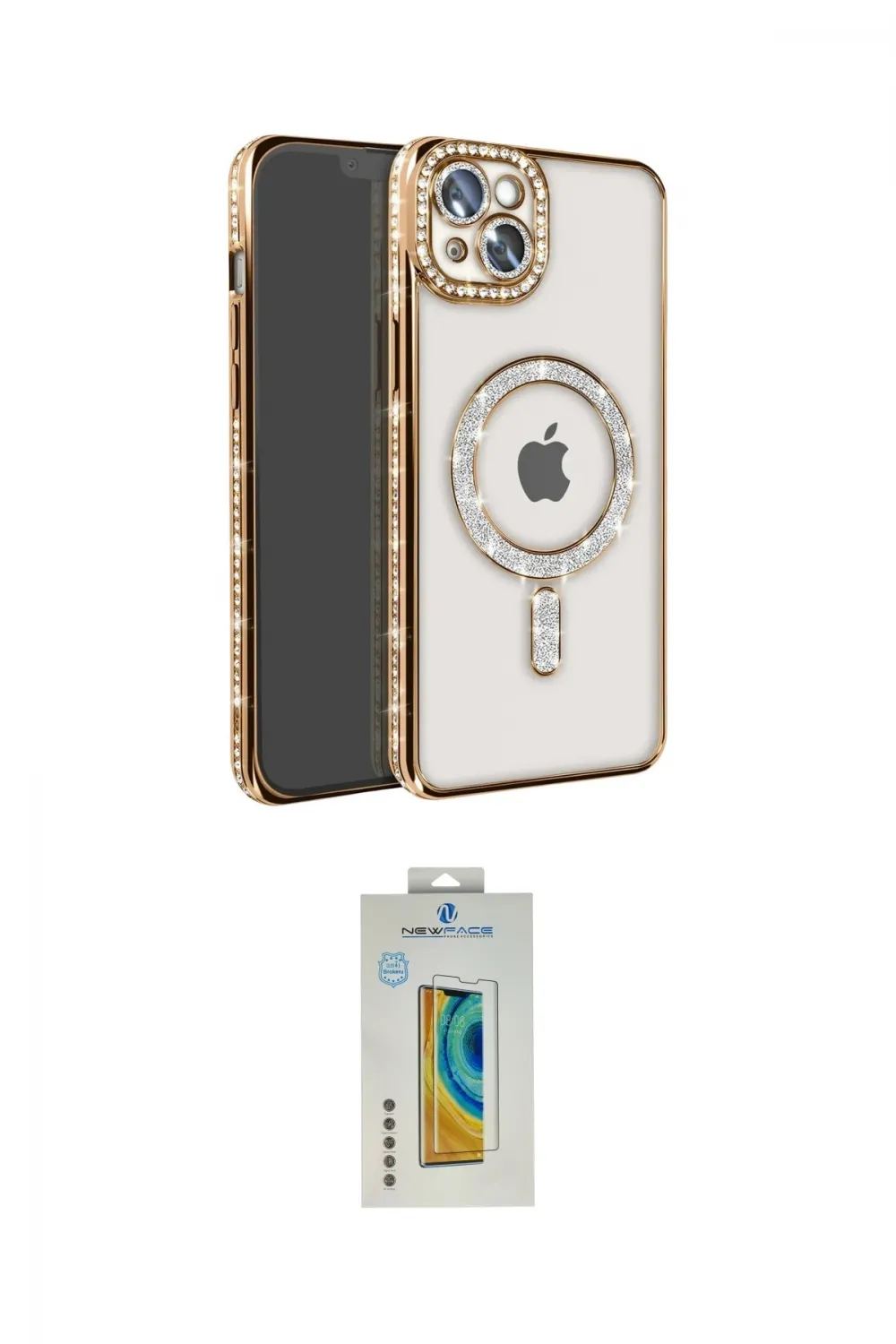 ieg™ iPhone 15 Kılıf Zirve Doku Prime - Siyah Polymer Nano Ekran Koruyucu