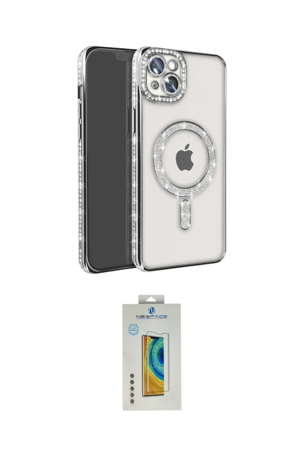 ieg™ iPhone 15 Kılıf Zirve Doku Prime - Siyah Polymer Nano Ekran Koruyucu