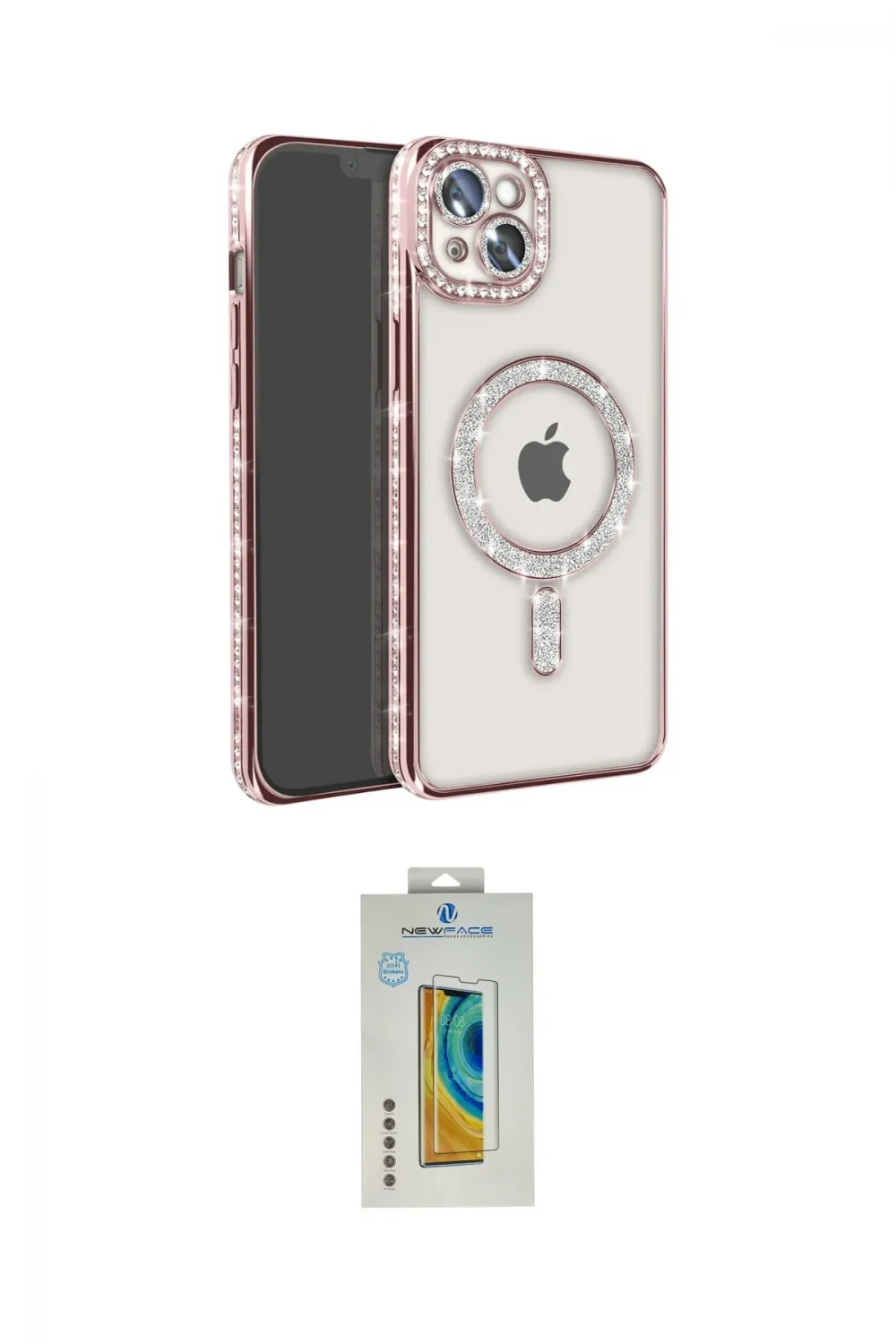 ieg™ iPhone 15 Kılıf Zirve Doku Prime - Siyah Polymer Nano Ekran Koruyucu
