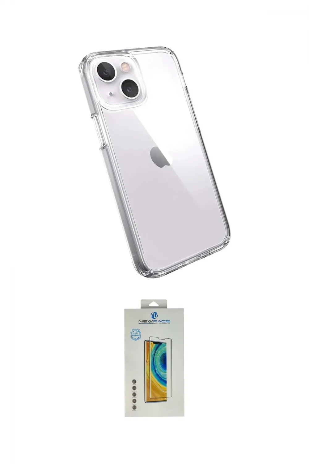 ieg™ iPhone 15 Kılıf Zirve Doku - Siyah Polymer Nano Ekran Koruyucu