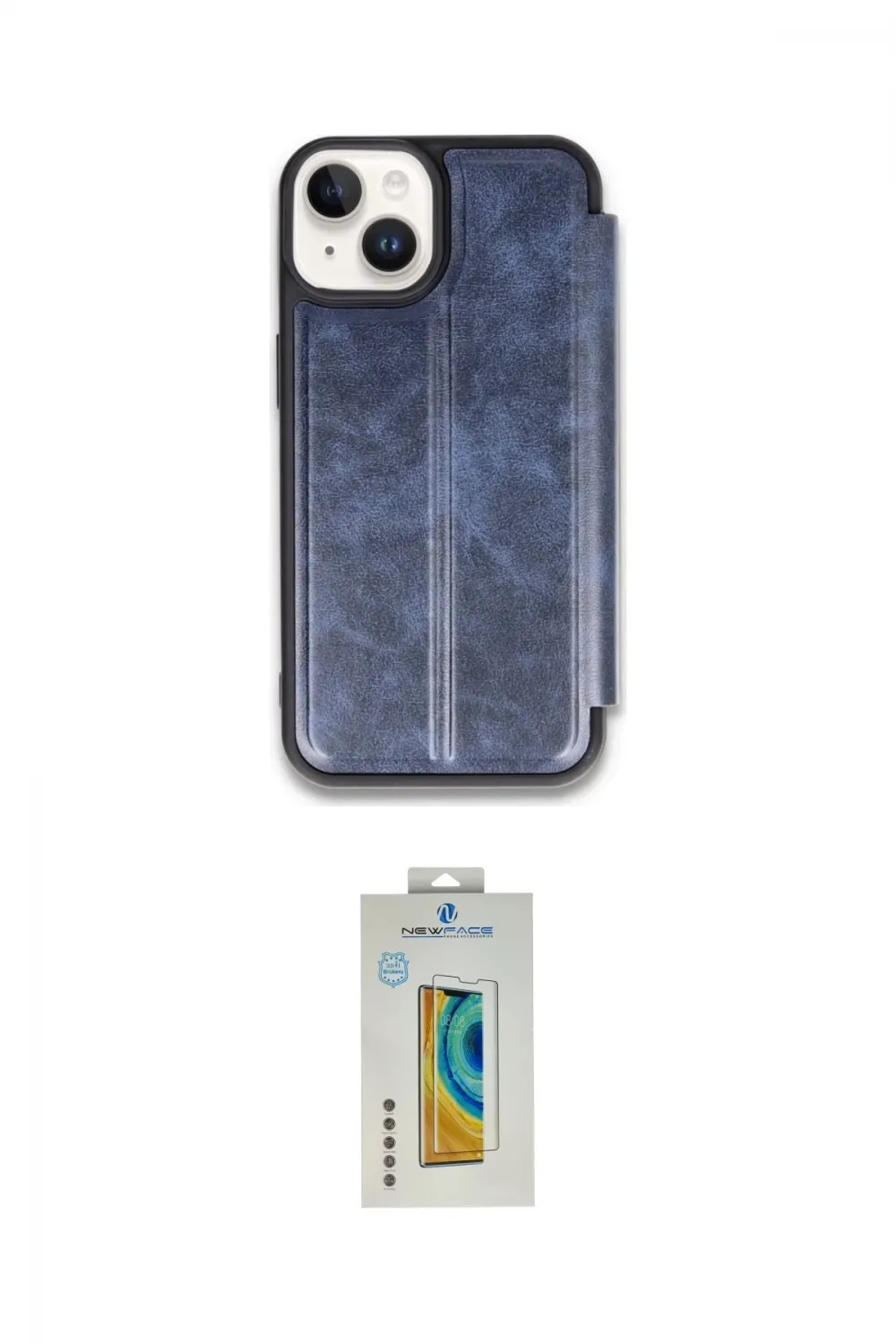 ieg™ iPhone 15 Kılıf Zirve Yansıma Serisi - Siyah Polymer Nano Ekran Koruyucu