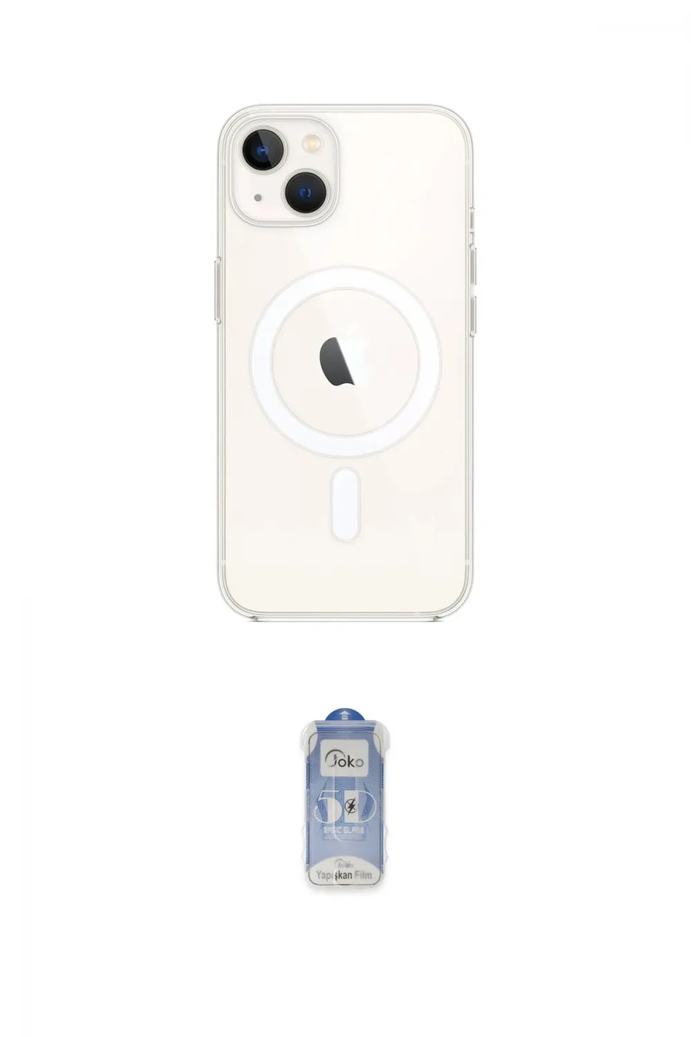 ieg™ iPhone 15 Plus Kılıf Kutup Klasik Serisi - Siyah Joko Magic 5D Cam