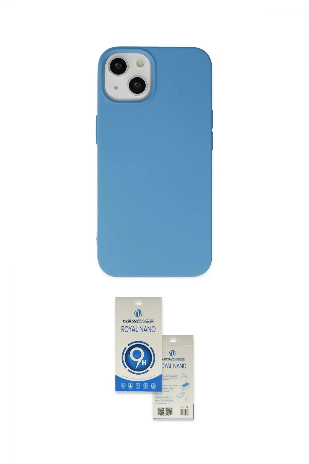 ieg™ iPhone 15 Pro Kılıf Ahenk Serisi - Şeffaf Royal Nano Ekran Koruyucu