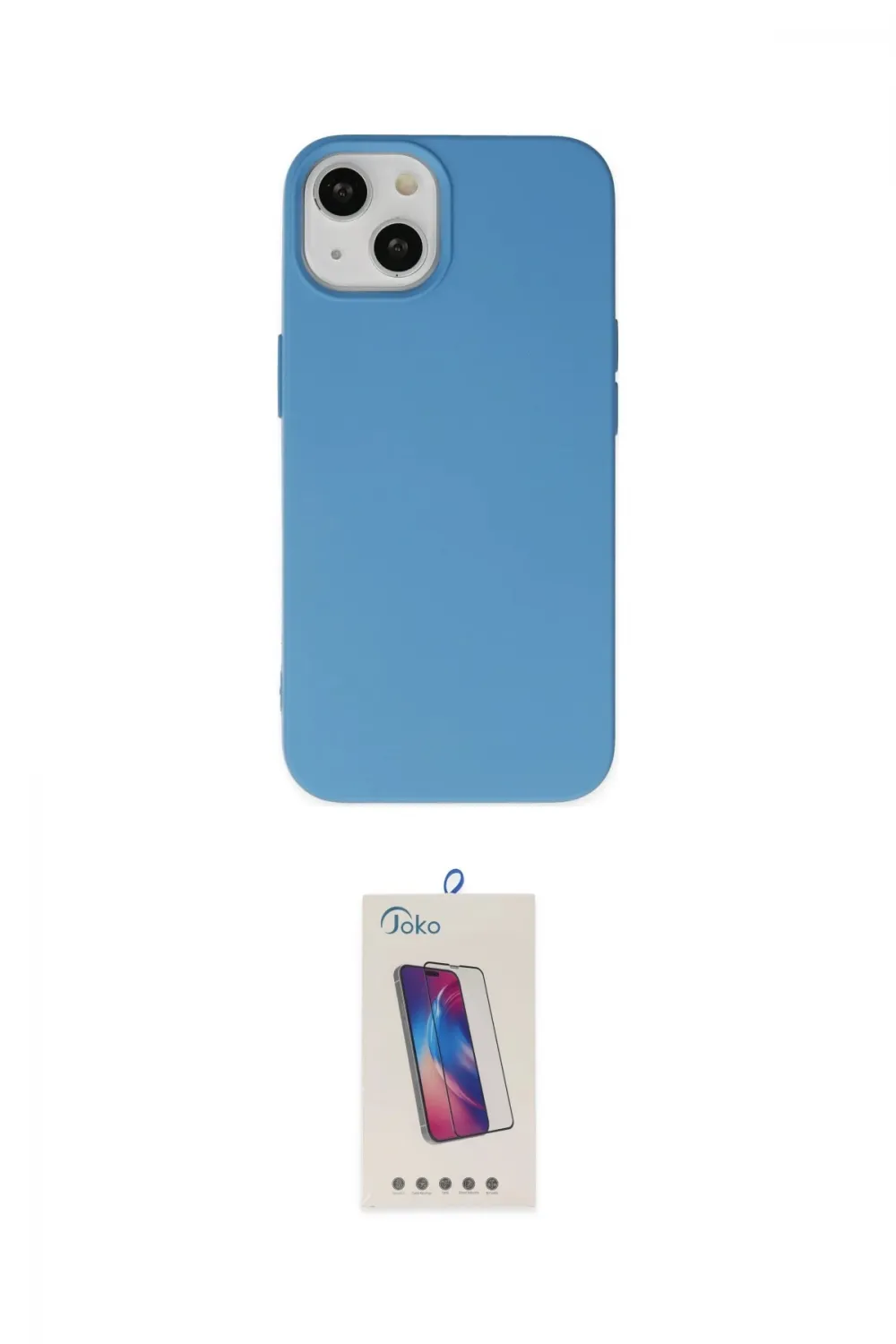 ieg™ iPhone 15 Pro Kılıf Ahenk Serisi - Siyah Joko 5D Cam