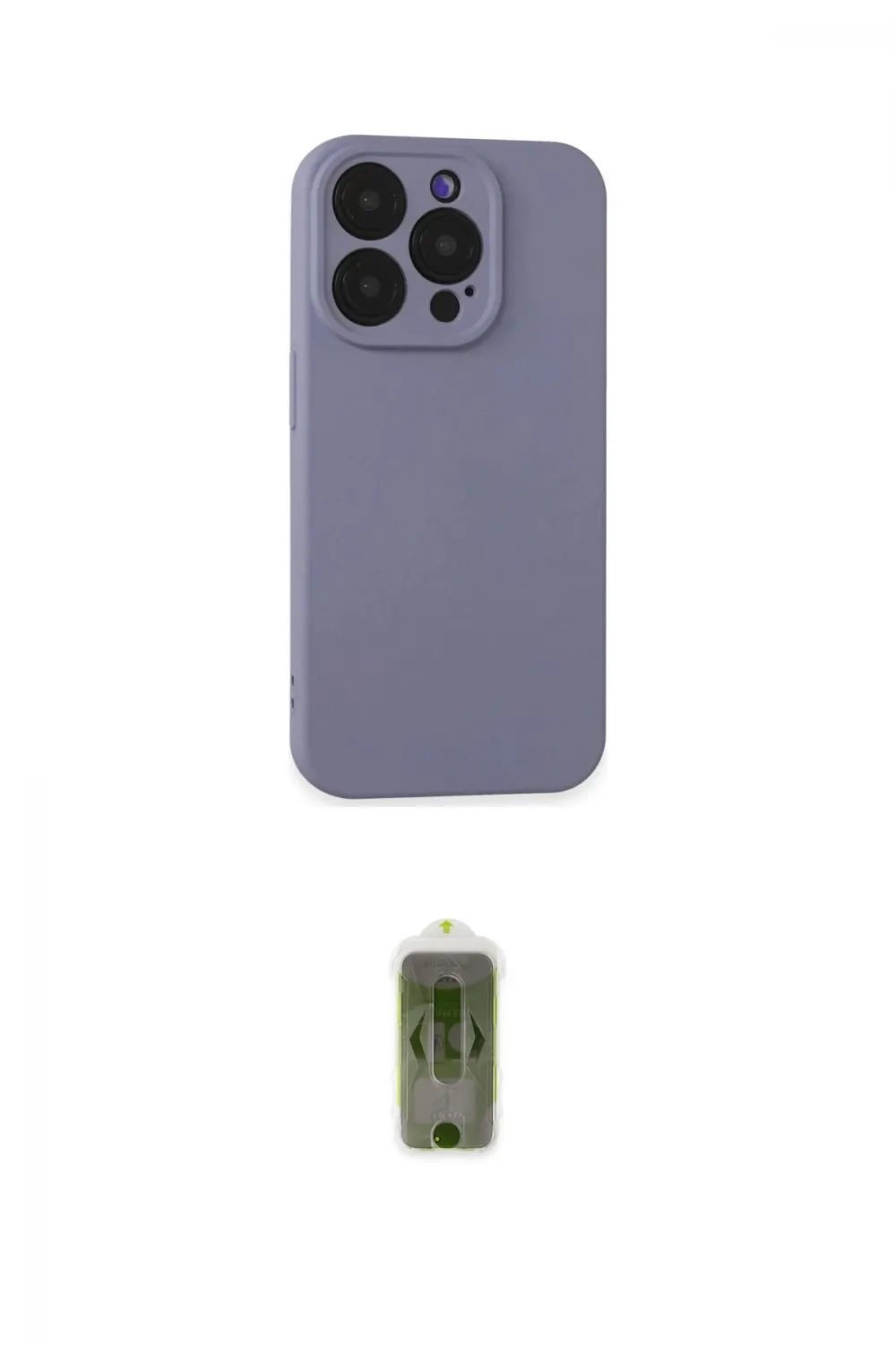 ieg™ iPhone 15 Pro Kılıf Ahenk Serisi - Siyah Joko Magic 5D Hayalet Cam