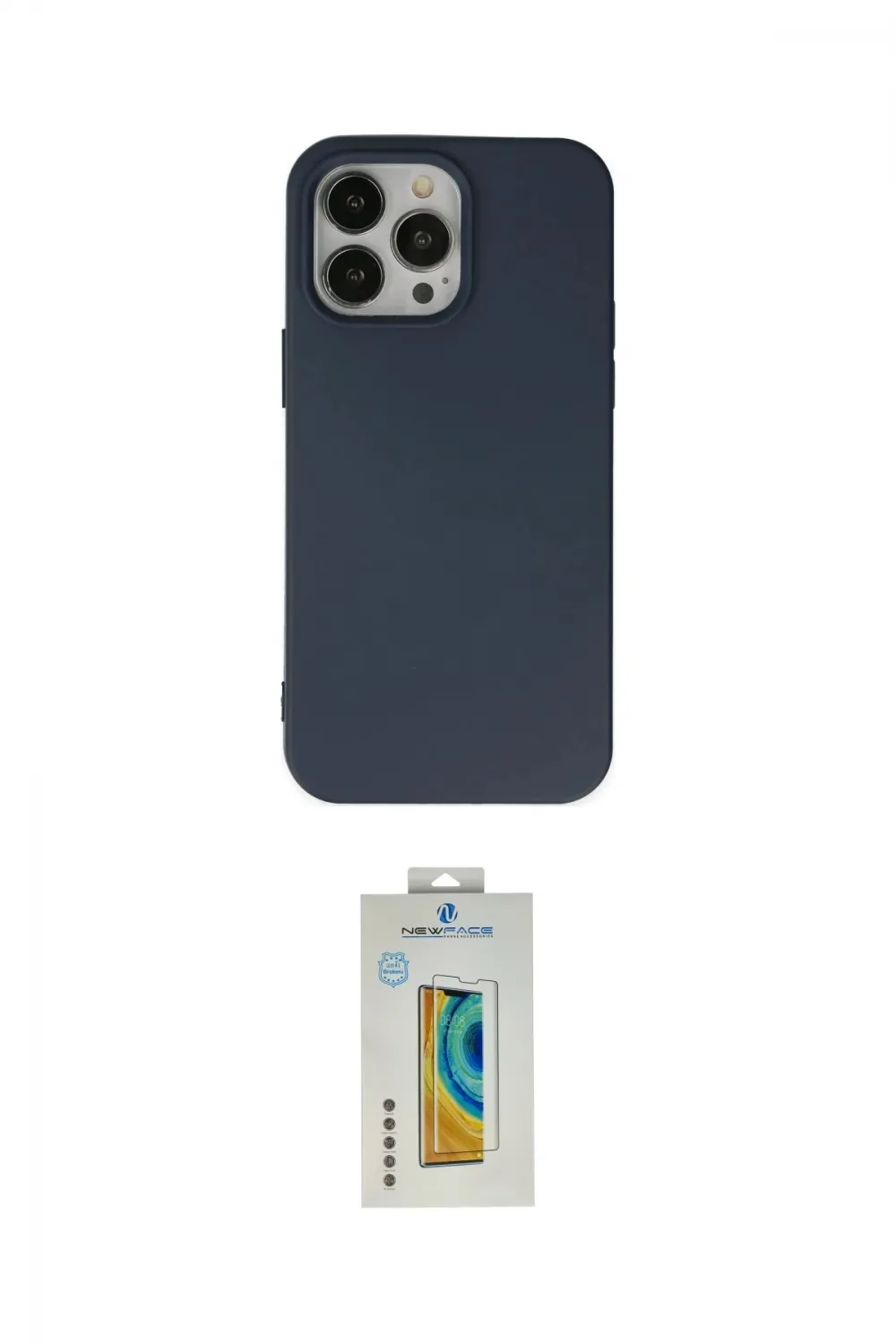 ieg™ iPhone 15 Pro Kılıf Ahenk Serisi - Siyah Polymer Nano Ekran Koruyucu