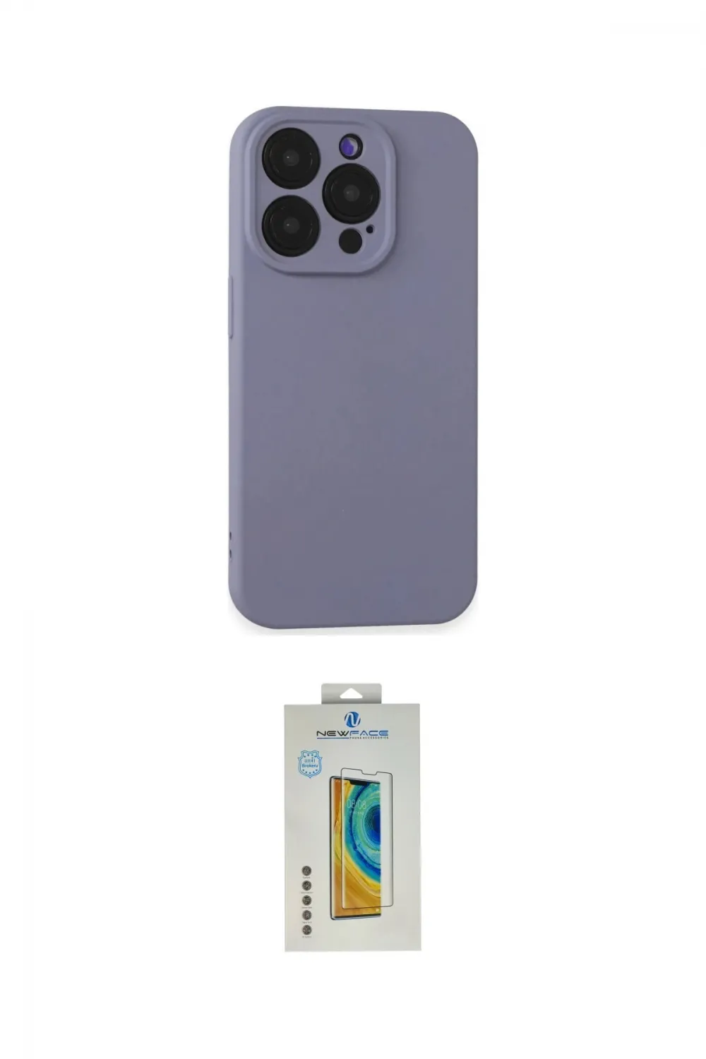 ieg™ iPhone 15 Pro Kılıf Ahenk Serisi - Siyah Polymer Nano Ekran Koruyucu