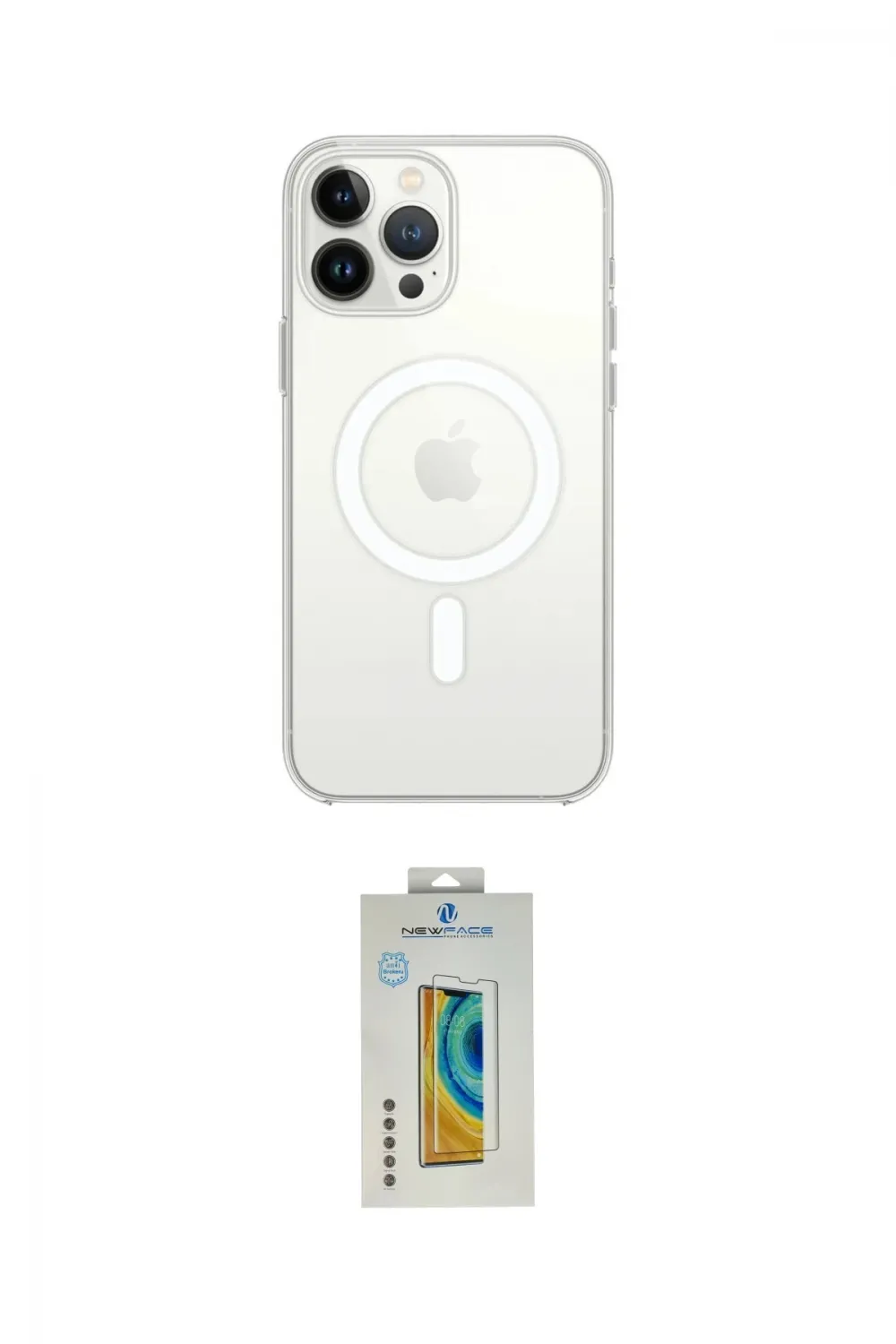 ieg™ iPhone 15 Pro Kılıf Ahenk Yansıma Prime - Siyah Polymer Nano Ekran Koruyucu