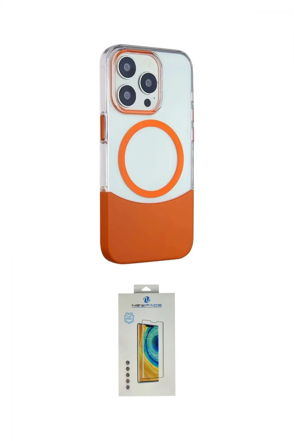 ieg™ iPhone 15 Pro Kılıf Çekirdek Asil Özel Seri - Siyah Polymer Nano Ekran Koruyucu