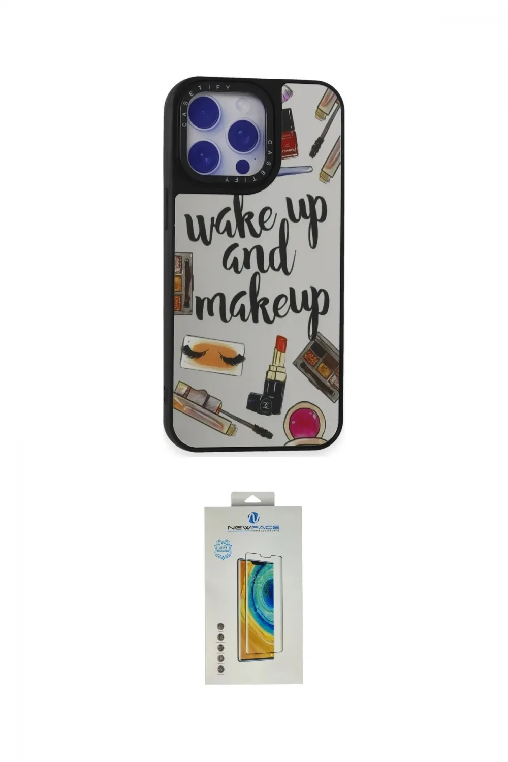 ieg™ iPhone 15 Pro Kılıf Odak Klasik Serisi - Siyah Polymer Nano Ekran Koruyucu