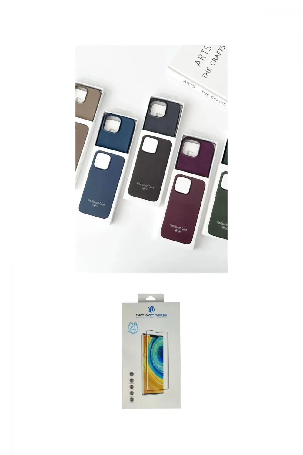 ieg™ iPhone 15 Pro Kılıf Pusula Modern - Siyah Polymer Nano Ekran Koruyucu