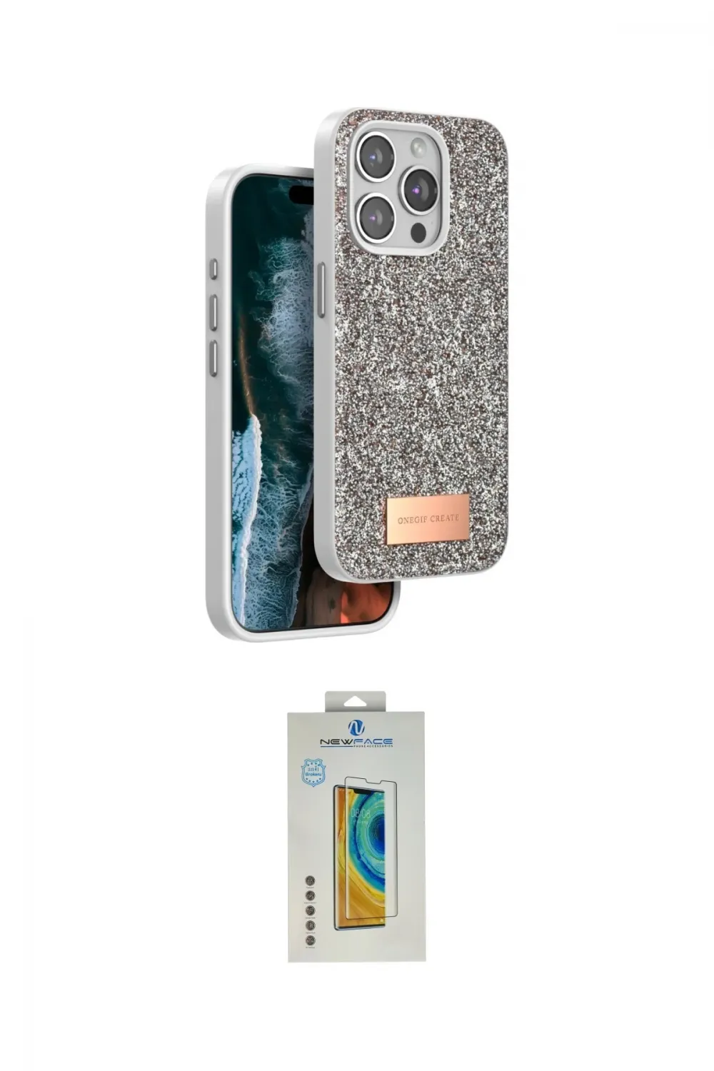 ieg™ iPhone 15 Pro Kılıf Vadi Klasik Serisi - Siyah Polymer Nano Ekran Koruyucu
