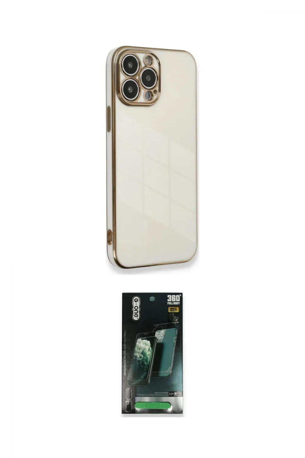 ieg™ iPhone 15 Pro Kılıf Yankı Serisi - Siyah 360 Mat Full Body Arka Koruyucu