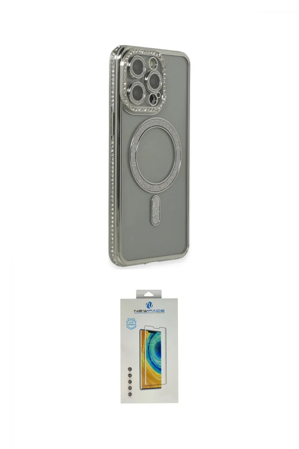 ieg™ iPhone 15 Pro Kılıf Zirve Doku Prime - Siyah Polymer Nano Ekran Koruyucu