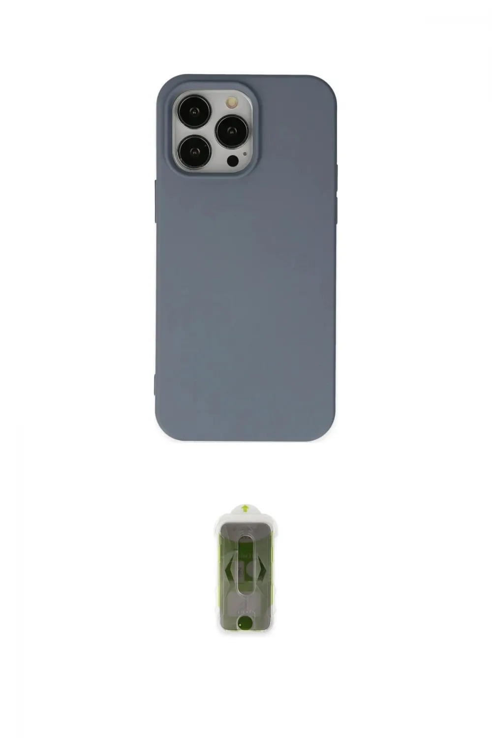 ieg™ iPhone 15 Pro Max Kılıf Ahenk Serisi - Siyah Joko Magic 5D Hayalet Cam