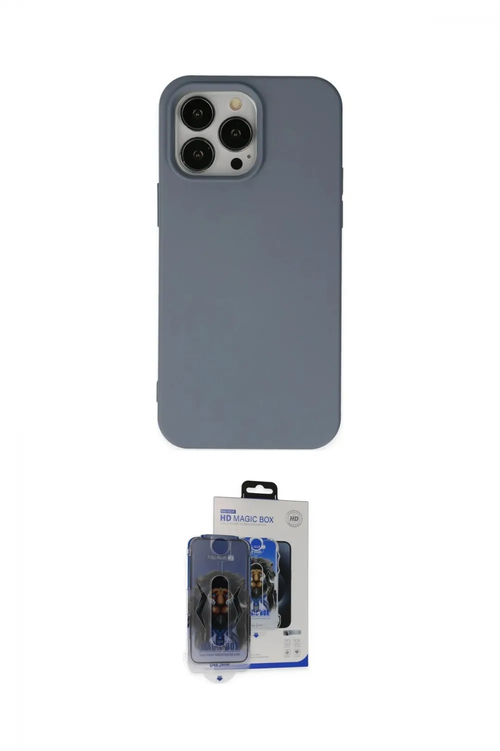 ieg™ iPhone 15 Pro Max Kılıf Ahenk Serisi - Siyah Vanessa Magic Cam