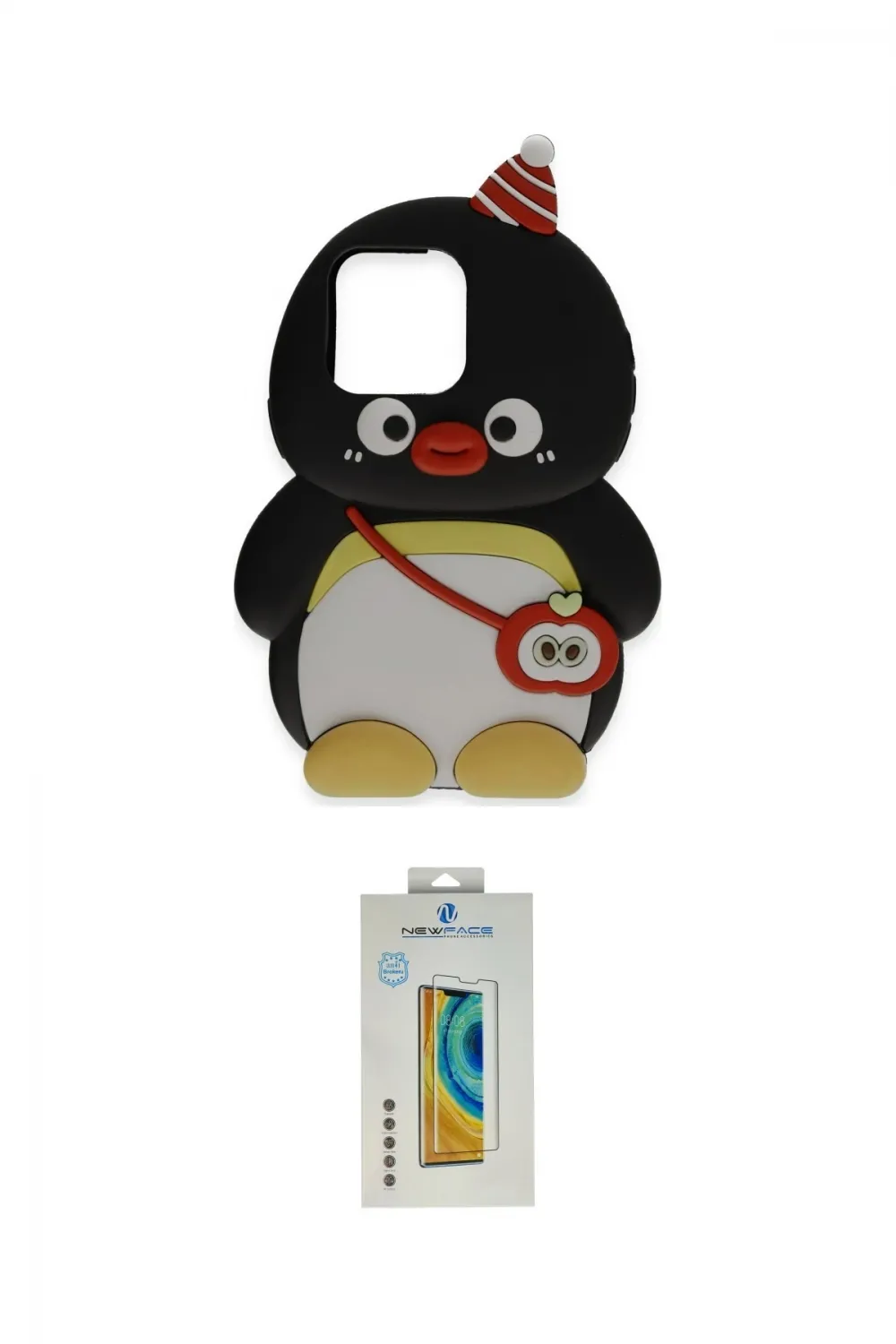 ieg™ iPhone 15 Pro Max Kılıf Akış Yansıma - Siyah Polymer Nano Ekran Koruyucu
