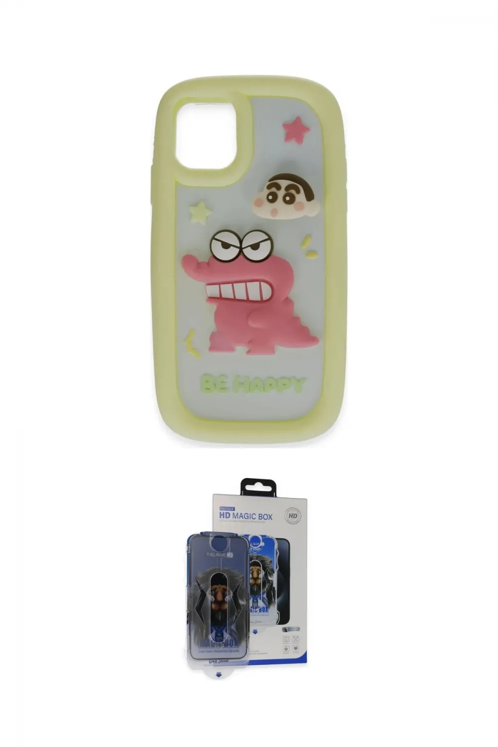 ieg™ iPhone 15 Pro Max Kılıf Akış Yansıma - Siyah Vanessa Magic Cam
