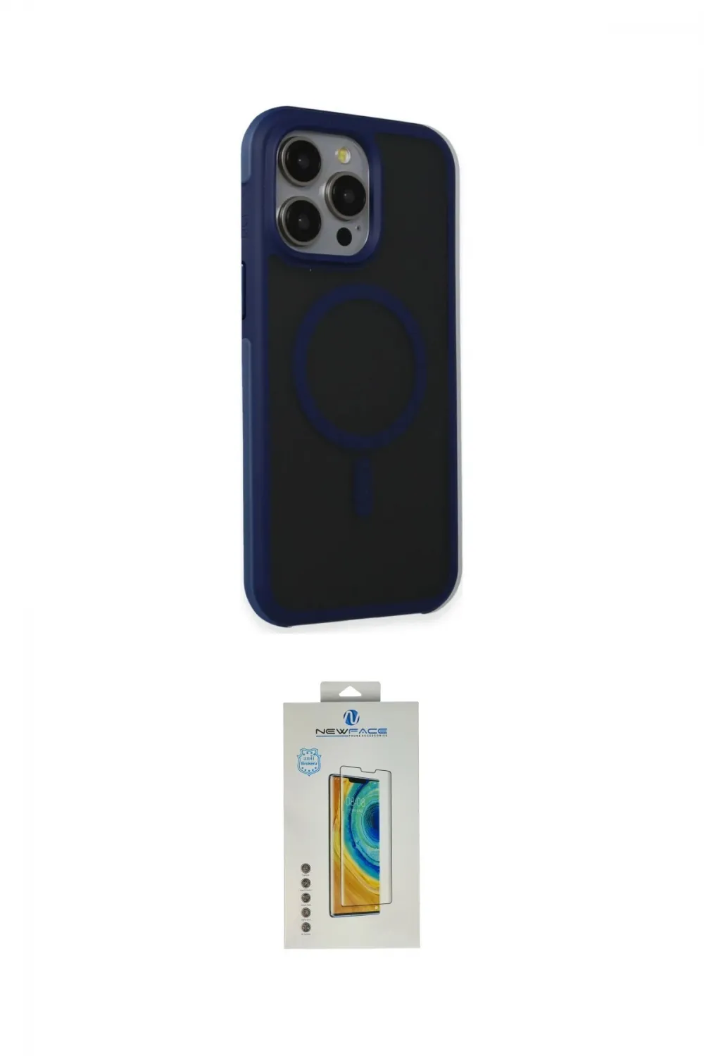 ieg™ iPhone 15 Pro Max Kılıf Çekirdek Yansıma Prime - Siyah Polymer Nano Ekran Koruyucu