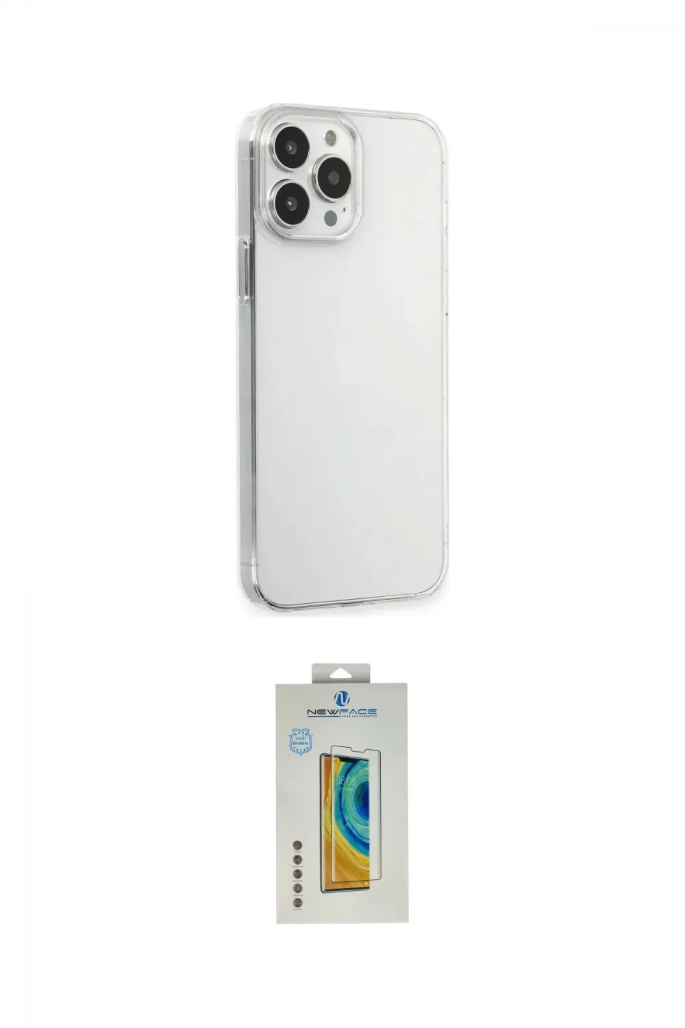 ieg™ iPhone 15 Pro Max Kılıf Kutup Doku Koleksiyonu - Siyah Polymer Nano Ekran Koruyucu