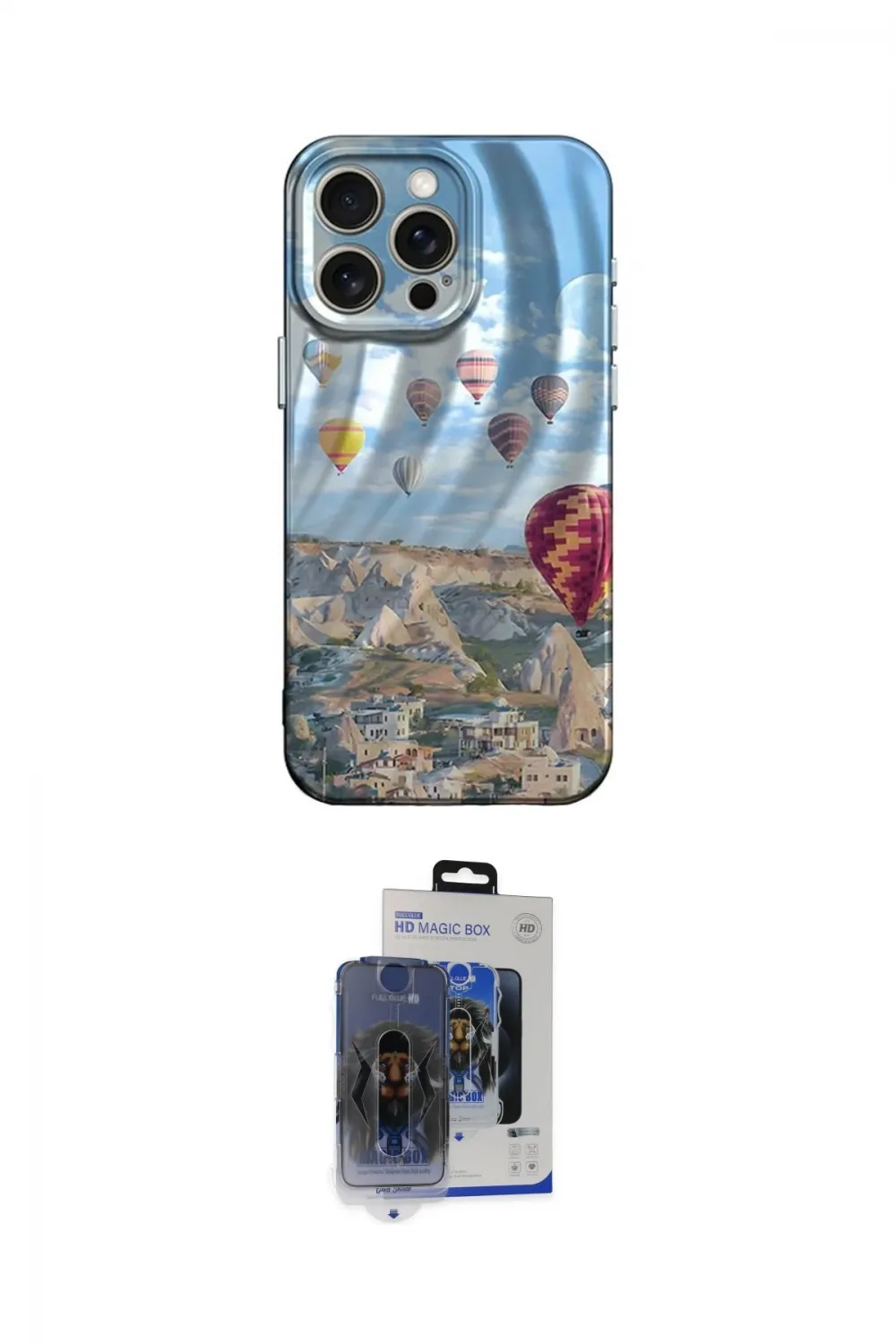 ieg™ iPhone 15 Pro Max Kılıf Nova Doku Prime - Siyah Vanessa Magic Cam