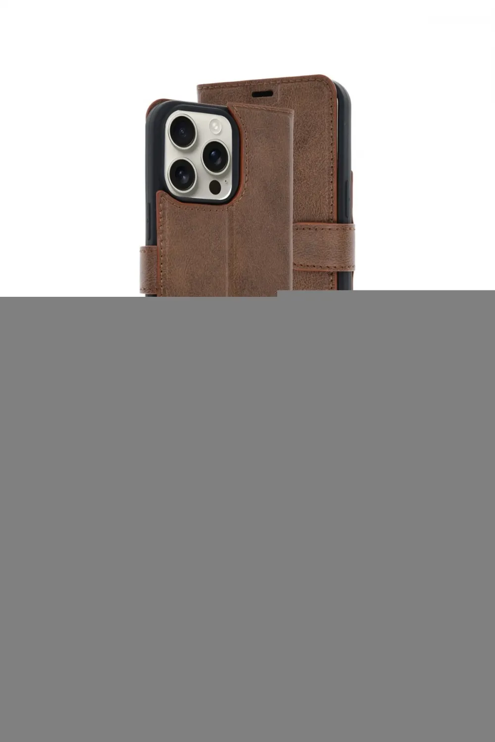 ieg™ iPhone 15 Pro Max Kılıf Siluet Işık Serisi - Siyah Joko Magic 5D Hayalet Cam