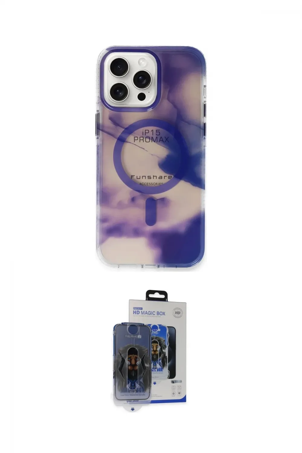 ieg™ iPhone 15 Pro Max Kılıf Ufuk Doku Prime - Siyah Vanessa Magic Cam