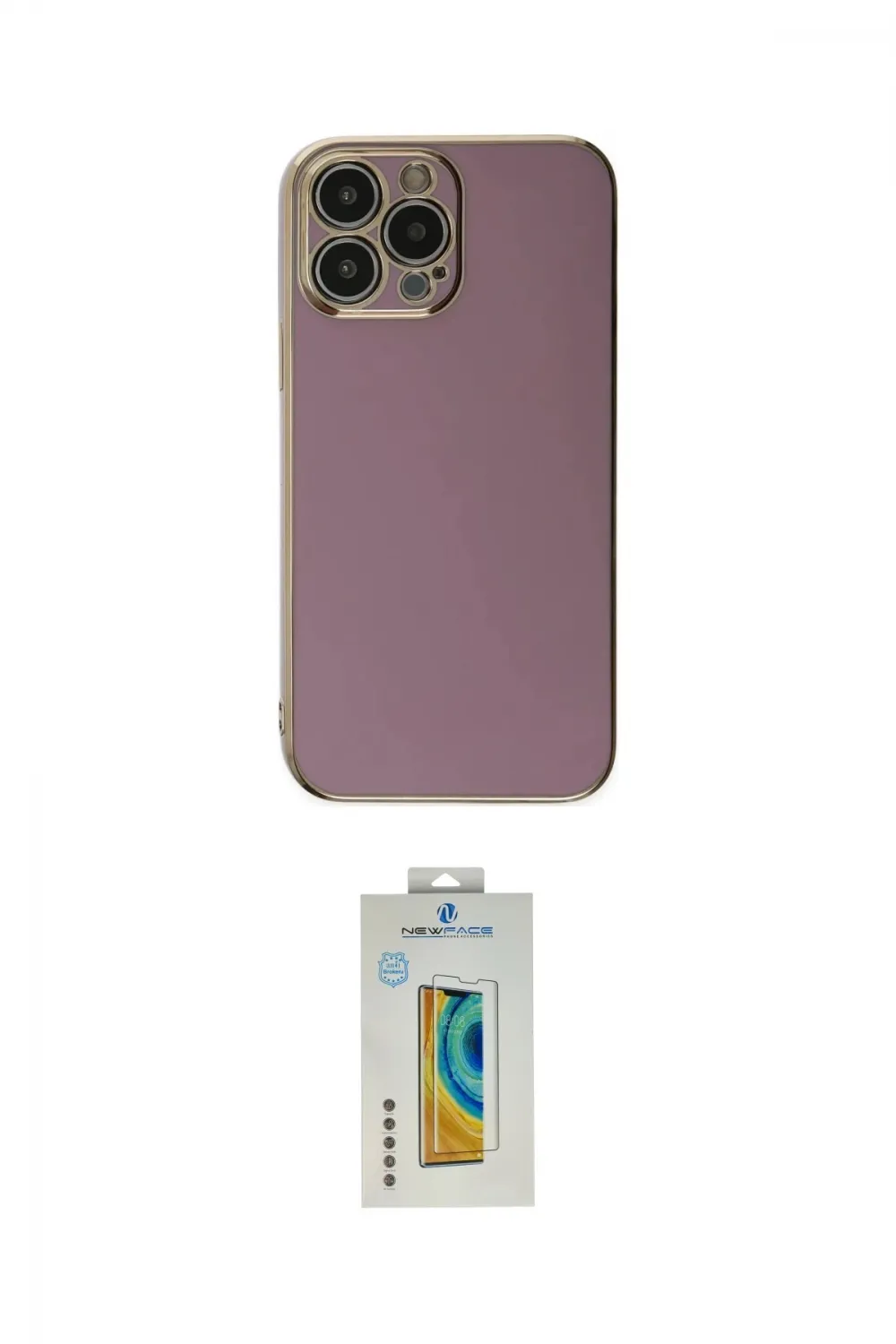ieg™ iPhone 15 Pro Max Kılıf Yankı Serisi - Siyah Polymer Nano Ekran Koruyucu