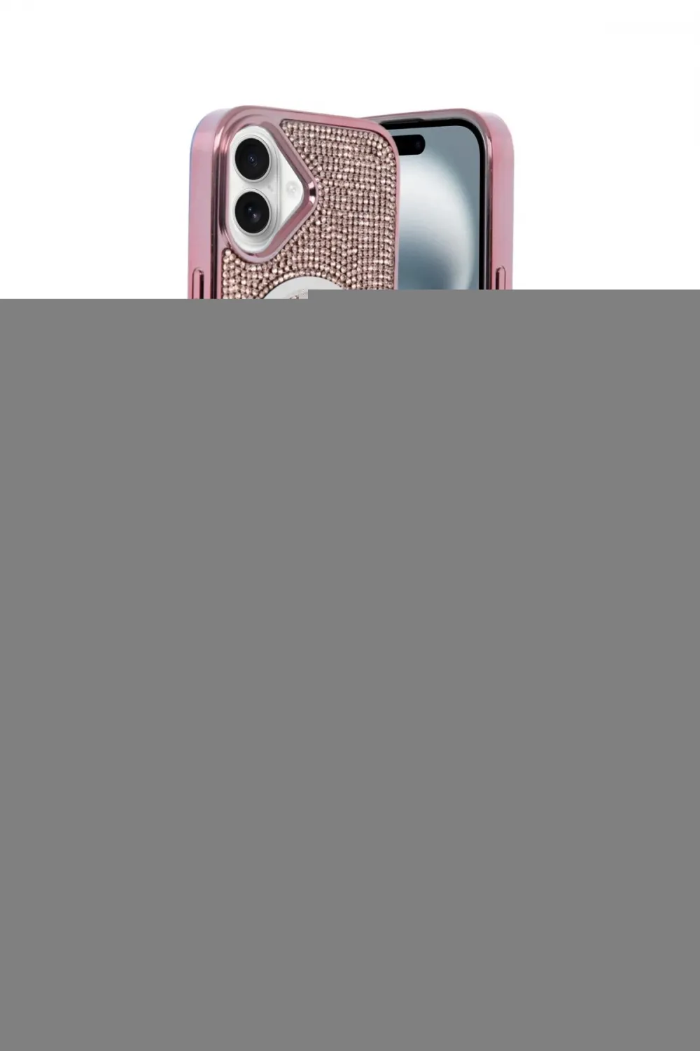 ieg™ iPhone 16 Kılıf Eksen Çizgi - Siyah 3D Antistatik Mat Seramik Nano Ekran Koruyucu