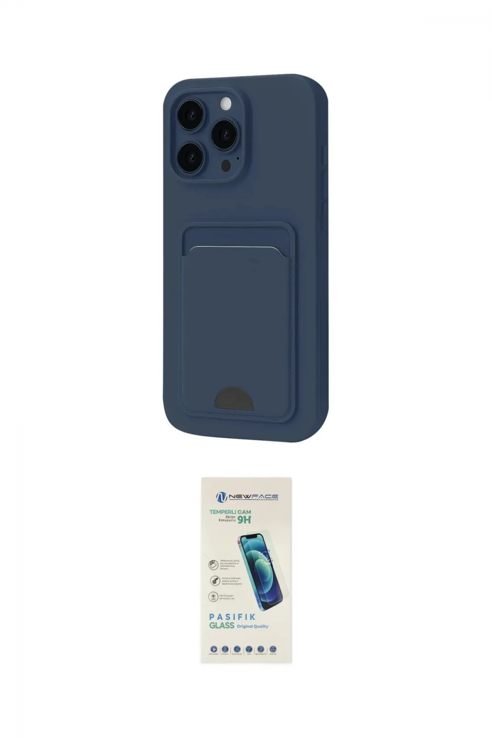 ieg™ iPhone 16 Plus Kılıf Vadi Çizgi Prime - Şeffaf Pasifik Cam Ekran Koruyucu