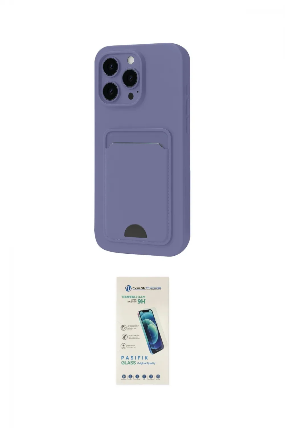 ieg™ iPhone 16 Plus Kılıf Vadi Çizgi Prime - Şeffaf Pasifik Cam Ekran Koruyucu