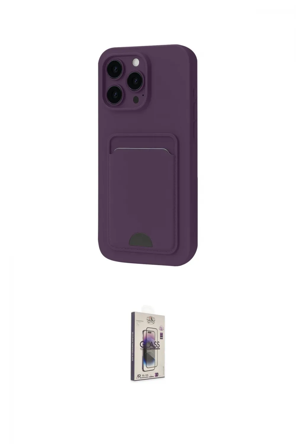 ieg™ iPhone 16 Plus Kılıf Vadi Çizgi Prime - Siyah Bilvis 3D Cam Ekran Koruyucu
