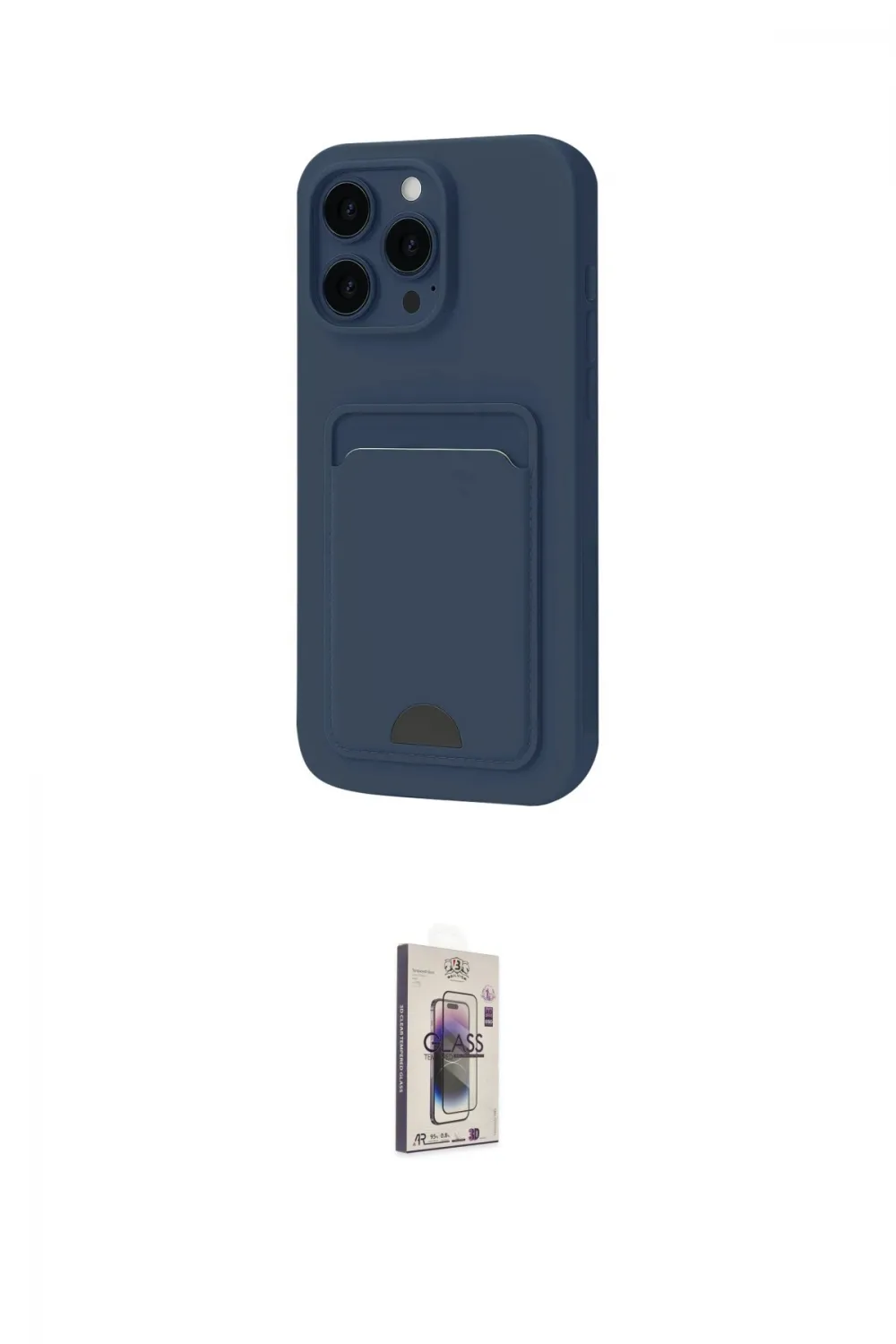 ieg™ iPhone 16 Plus Kılıf Vadi Çizgi Prime - Siyah Bilvis 3D Cam Ekran Koruyucu