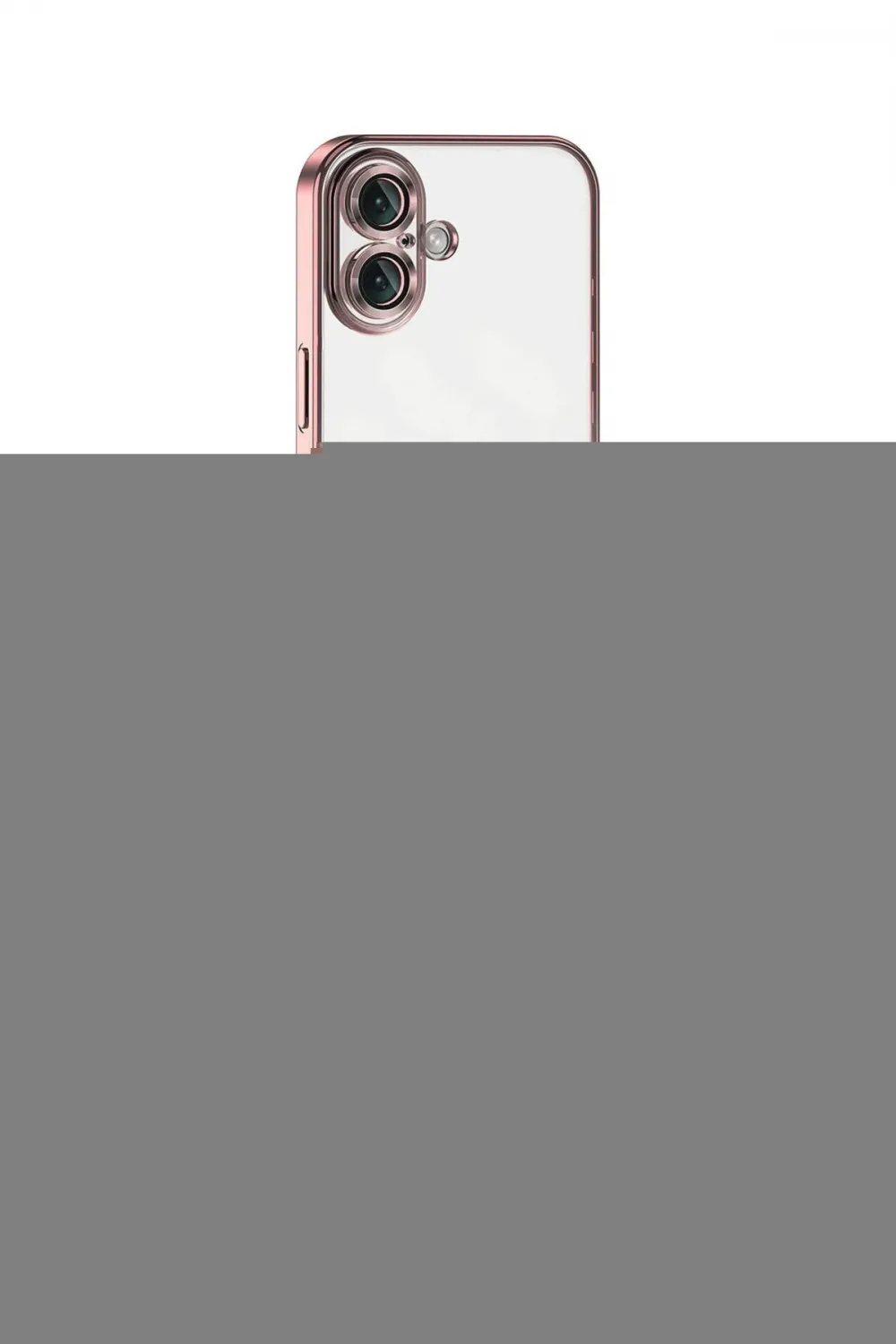 ieg™ iPhone 16 Plus Kılıf Vadi Minimal - Siyah Bilvis 3D Cam Ekran Koruyucu
