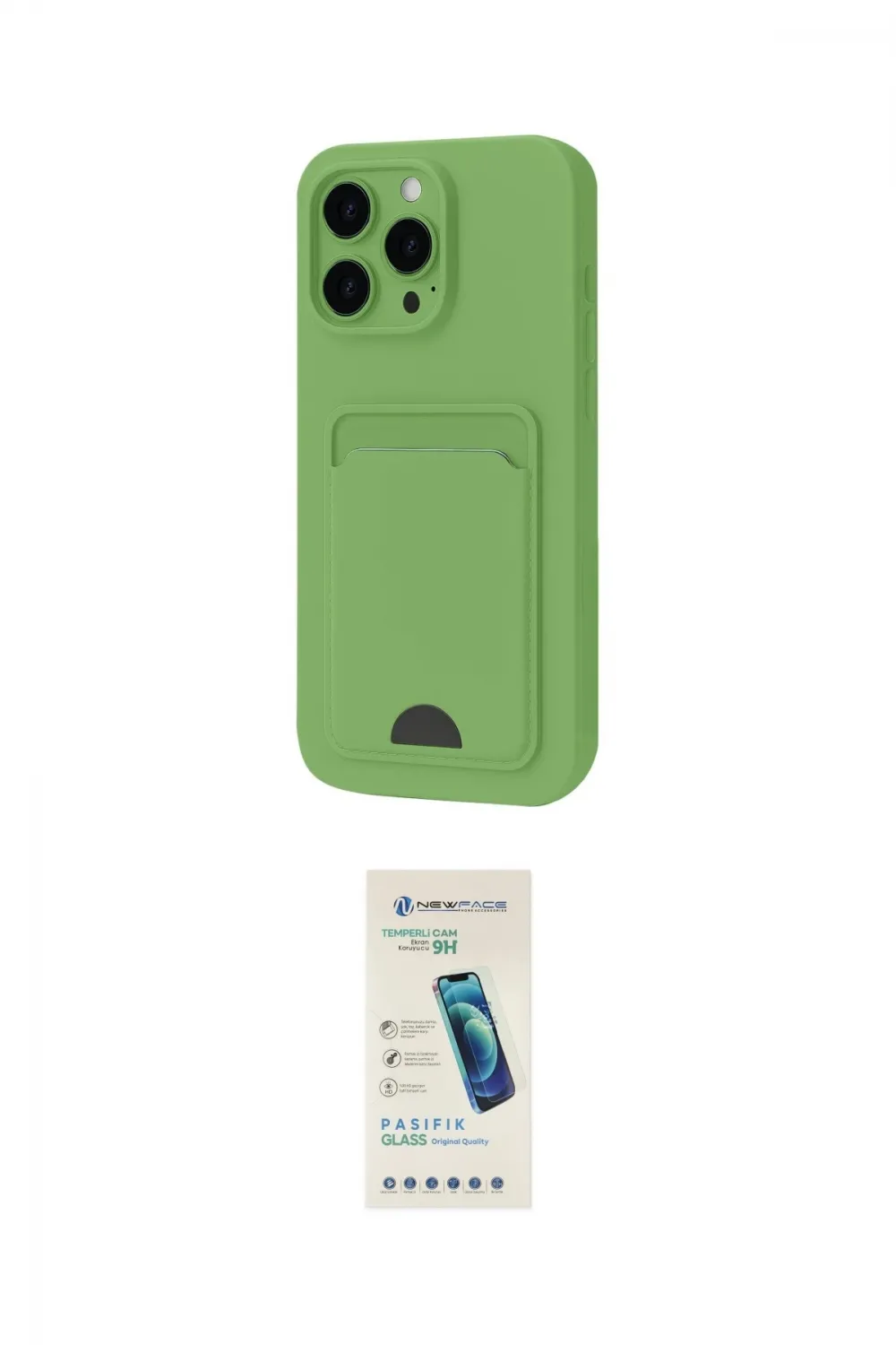 ieg™ iPhone 16 Pro Kılıf Vadi Çizgi Prime - Şeffaf Pasifik Cam Ekran Koruyucu