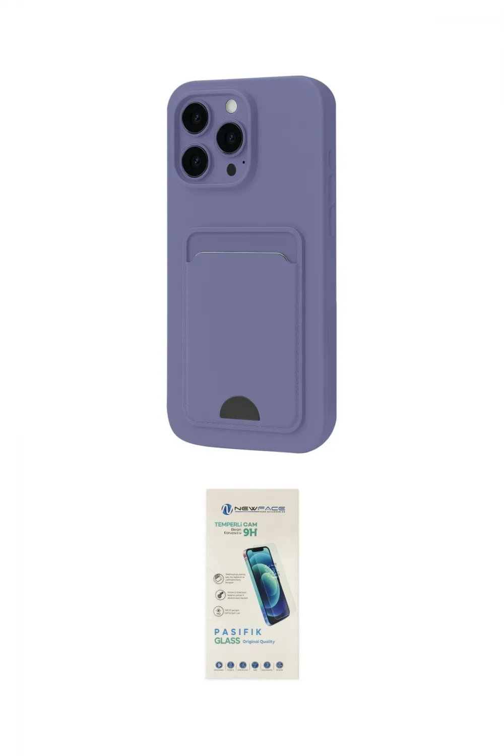 ieg™ iPhone 16 Pro Kılıf Vadi Çizgi Prime - Şeffaf Pasifik Cam Ekran Koruyucu