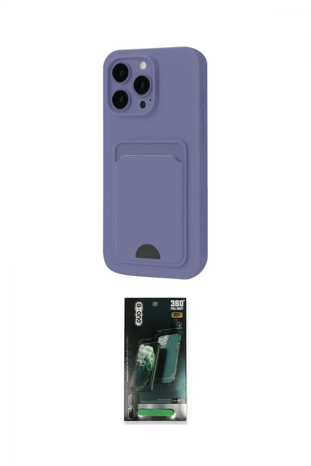 ieg™ iPhone 16 Pro Kılıf Vadi Çizgi Prime - Siyah 360 Mat Full Body Arka Koruyucu