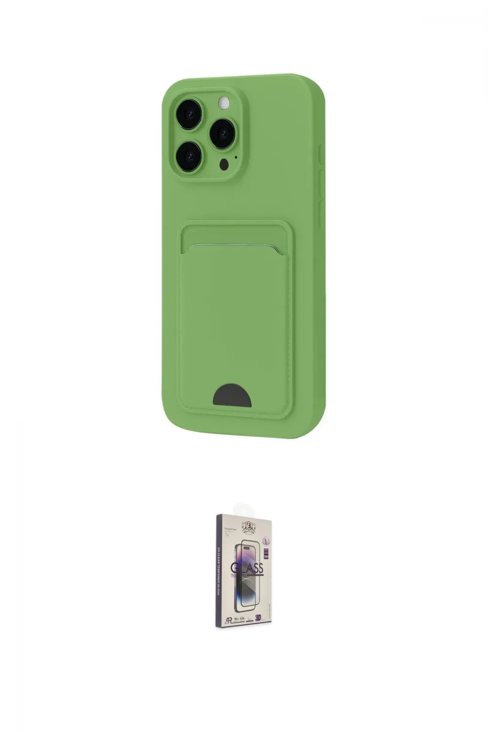 ieg™ iPhone 16 Pro Kılıf Vadi Çizgi Prime - Siyah Bilvis 3D Cam Ekran Koruyucu
