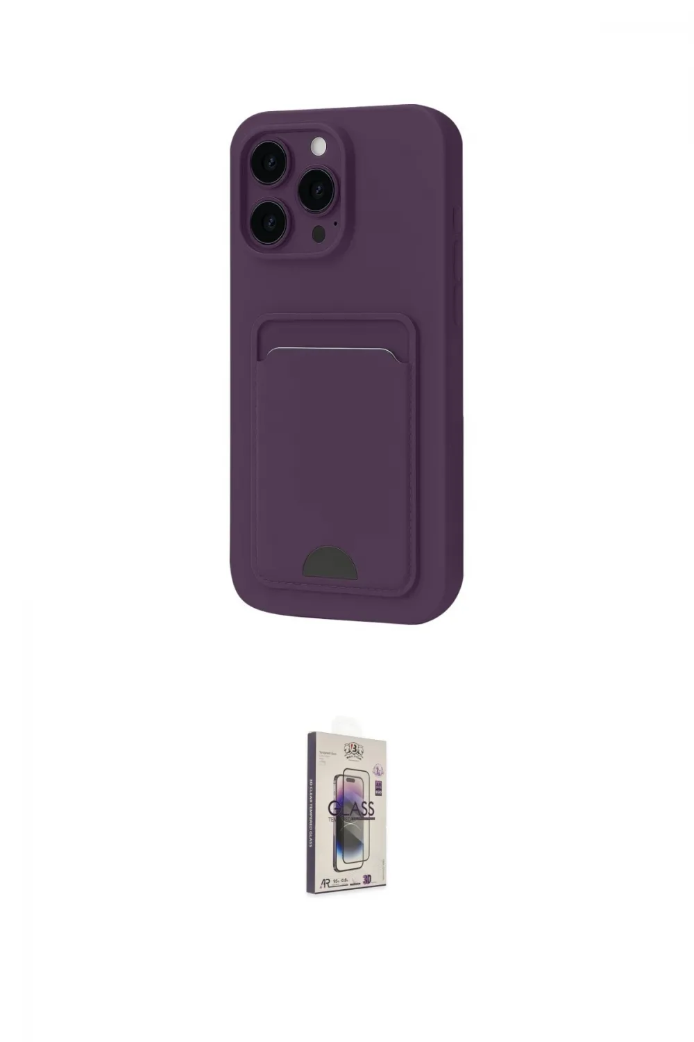 ieg™ iPhone 16 Pro Kılıf Vadi Çizgi Prime - Siyah Bilvis 3D Cam Ekran Koruyucu