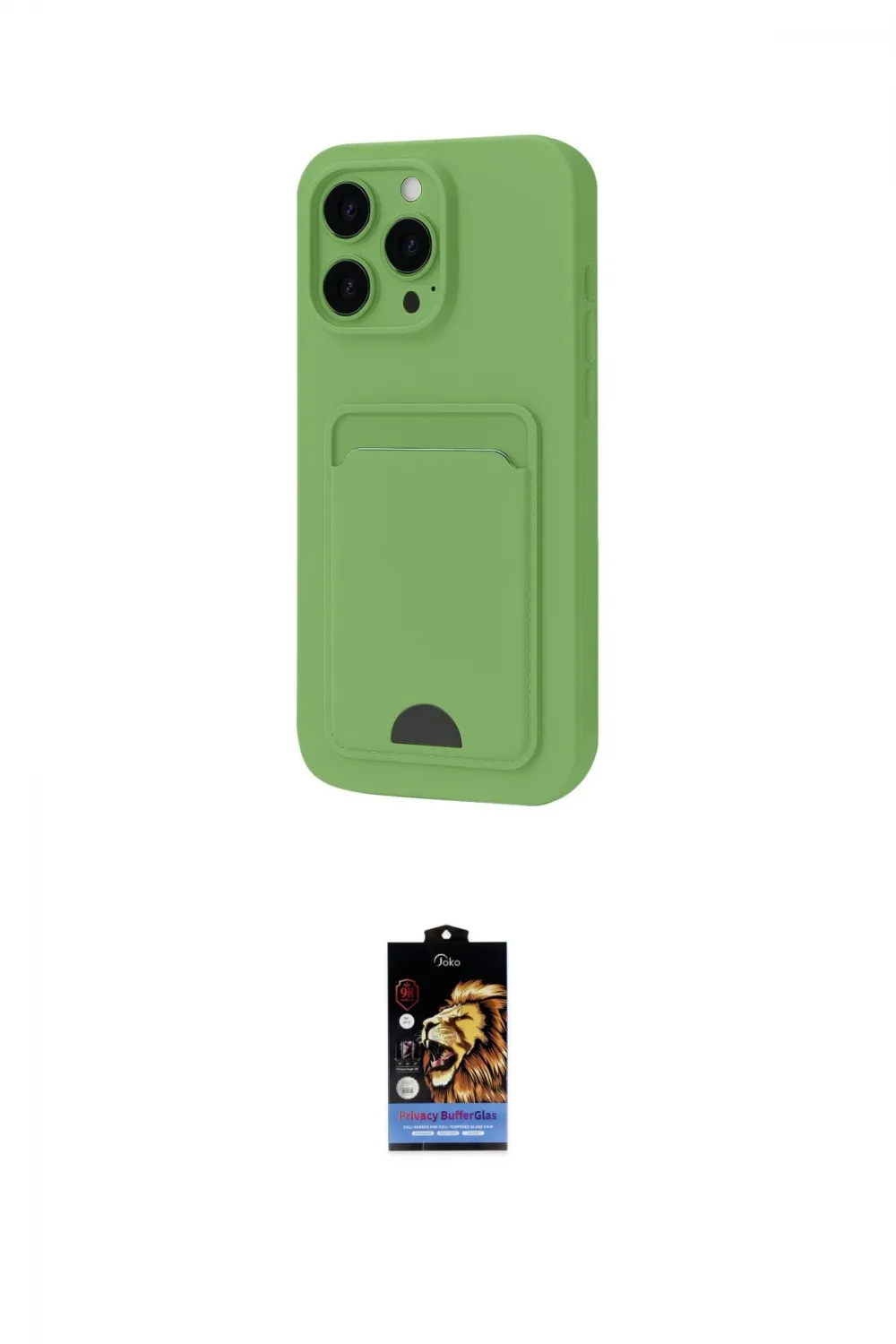 ieg™ iPhone 16 Pro Kılıf Vadi Çizgi Prime - Siyah Buffer Hayalet Cam Ekran Koruyucu