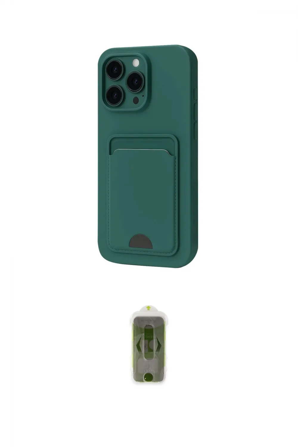 ieg™ iPhone 16 Pro Kılıf Vadi Çizgi Prime - Siyah Joko Magic 5D Hayalet Cam