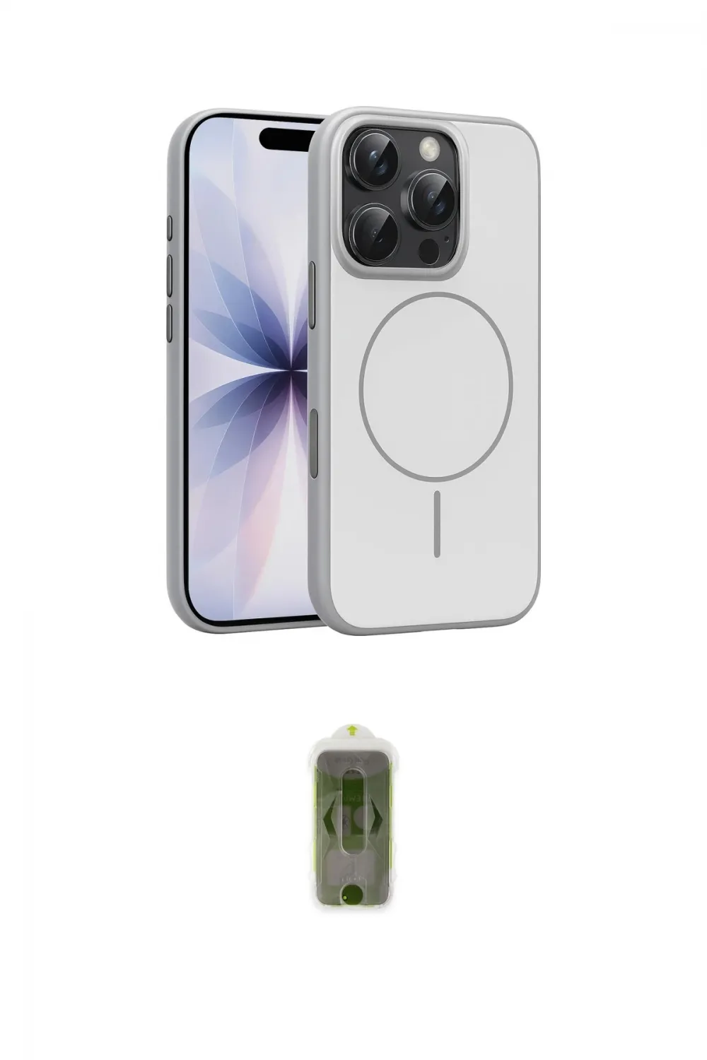 ieg™ iPhone 16 Pro Max Kılıf Atlas Asil Prime - Siyah Joko Magic 5D Hayalet Cam