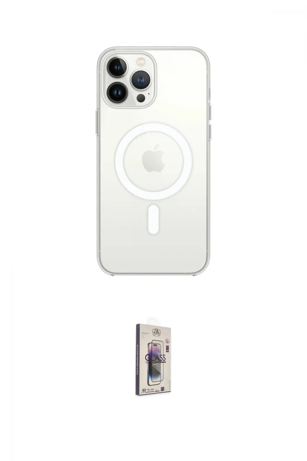 ieg™ iPhone 16 Pro Max Kılıf Kutup Klasik Serisi - Siyah Bilvis 3D Cam Ekran Koruyucu