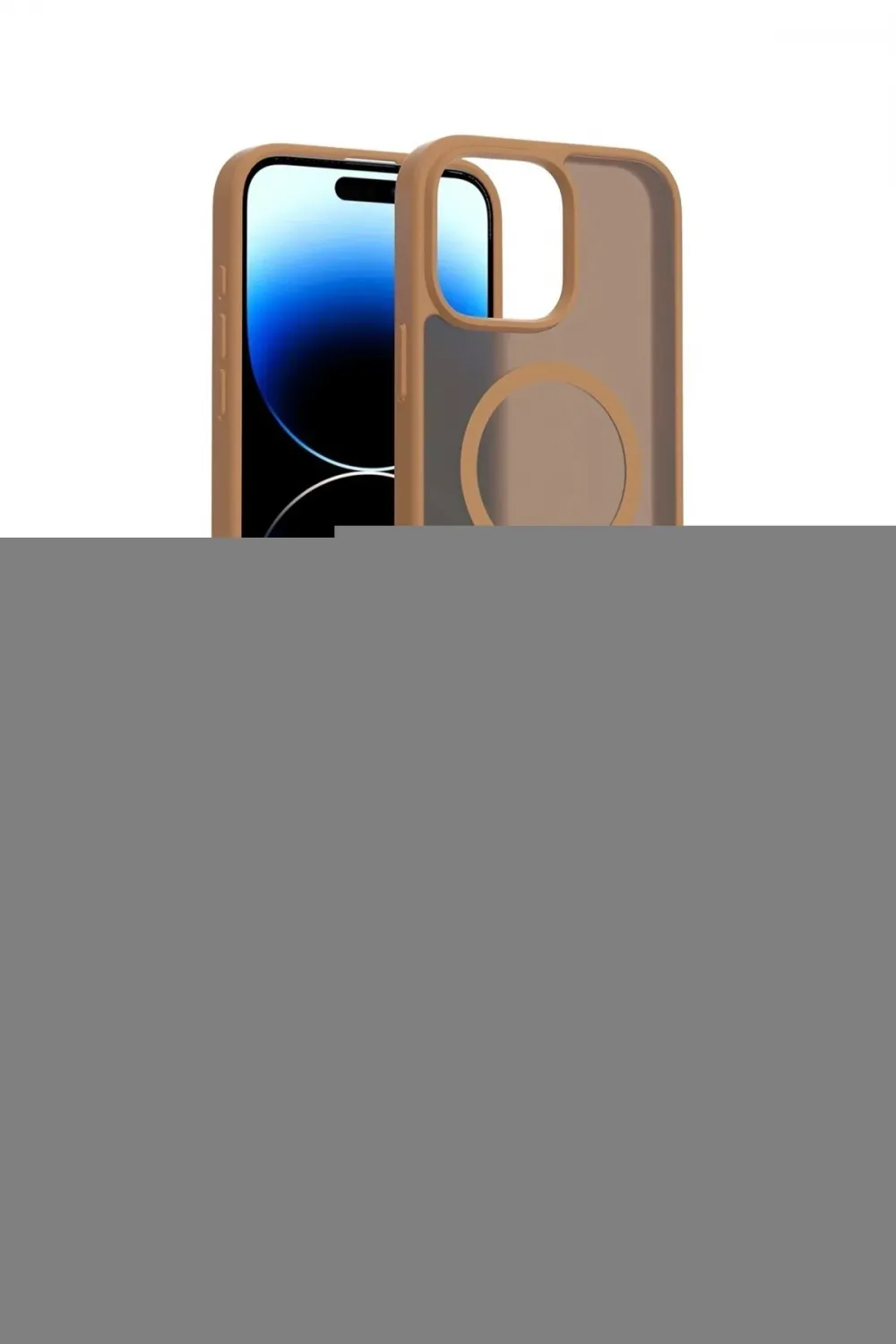 ieg™ iPhone 16 Pro Max Kılıf Siluet Minimal Prime - Siyah Bilvis 3D Cam Ekran Koruyucu