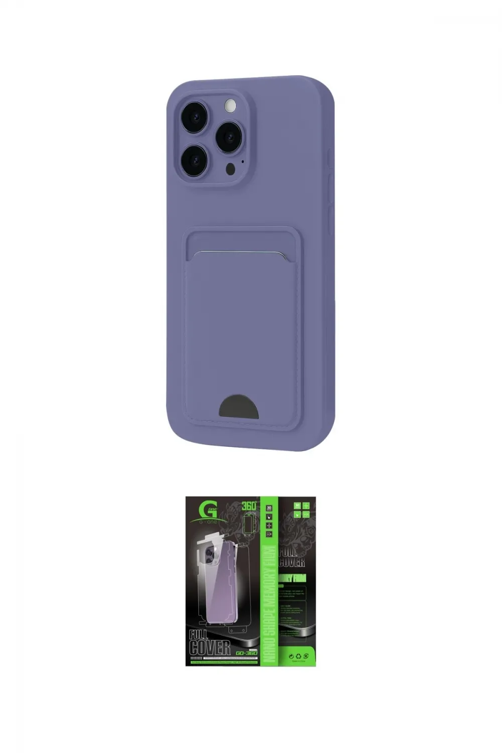ieg™ iPhone 16 Pro Max Kılıf Vadi Çizgi Prime - Şeffaf 360 Full Body Arka Koruyucu