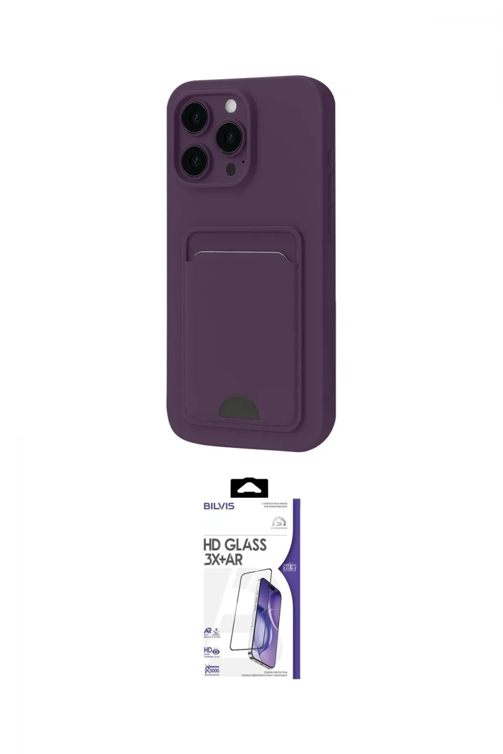 ieg™ iPhone 16 Pro Max Kılıf Vadi Çizgi Prime - Siyah Bilvis 3X AR HD Cam Ekran Koruyucu