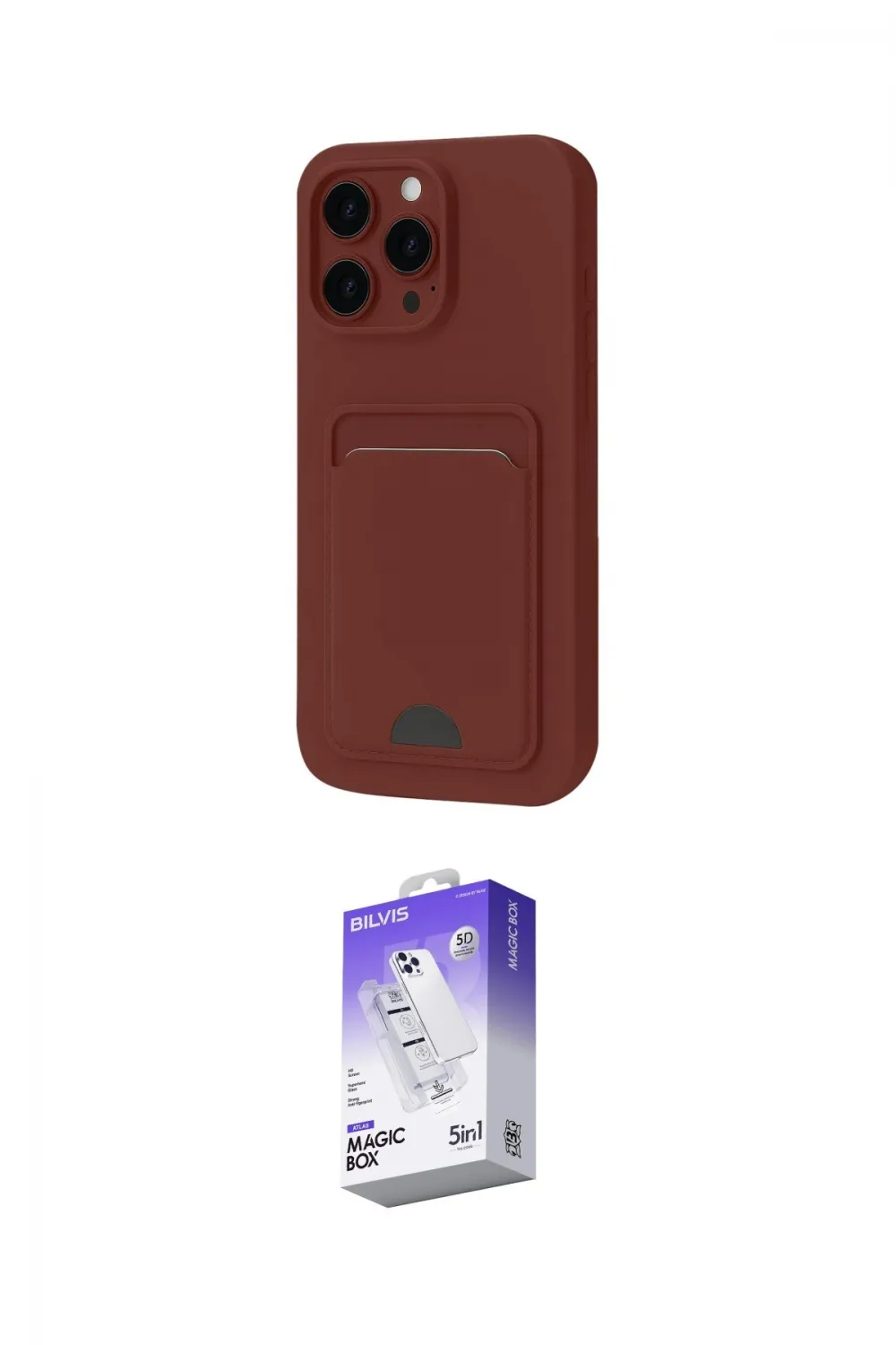 ieg™ iPhone 16 Pro Max Kılıf Vadi Çizgi Prime - Siyah Bilvis 5in1 3D Magic Cam Ekran Koruyucu