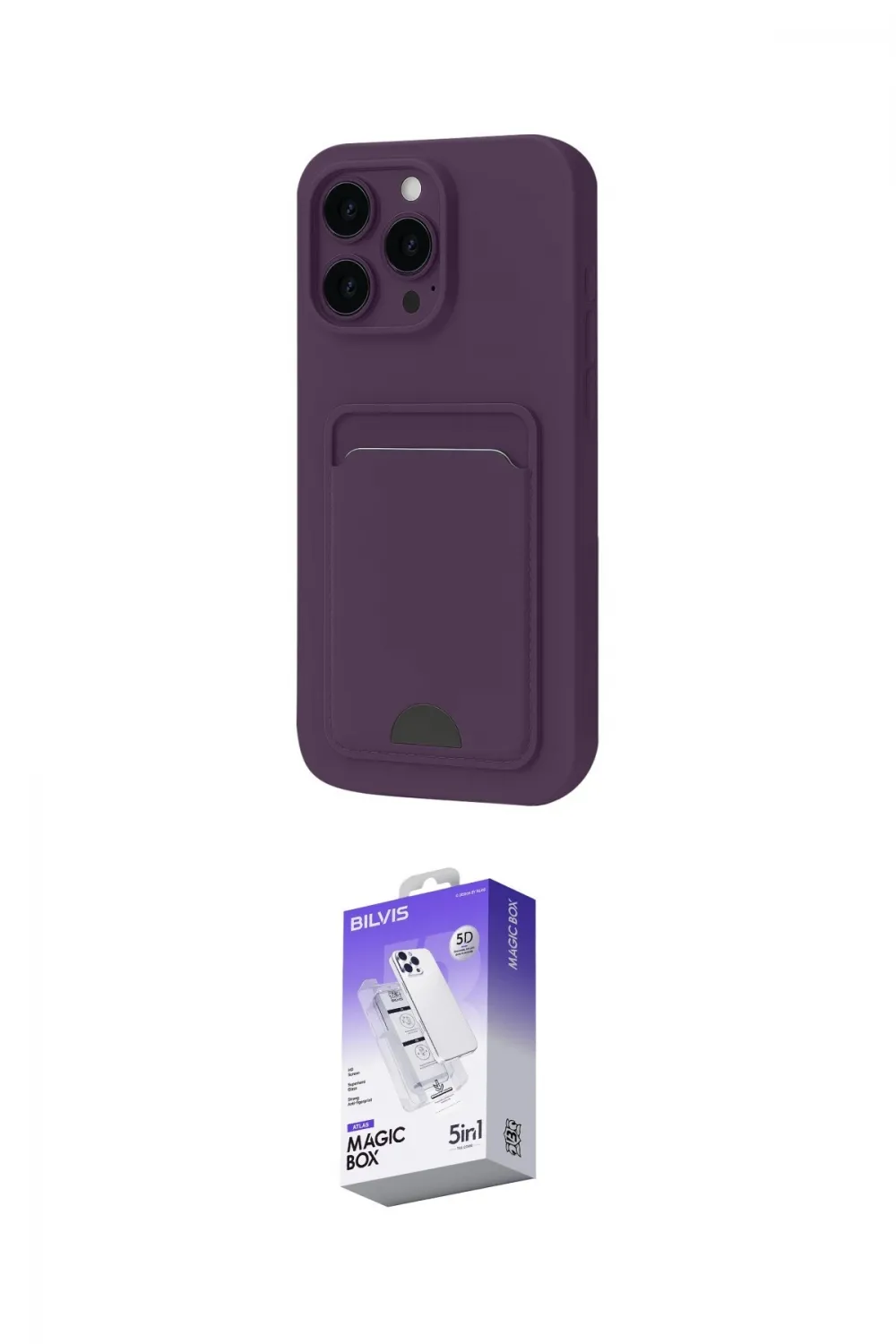 ieg™ iPhone 16 Pro Max Kılıf Vadi Çizgi Prime - Siyah Bilvis 5in1 3D Magic Cam Ekran Koruyucu